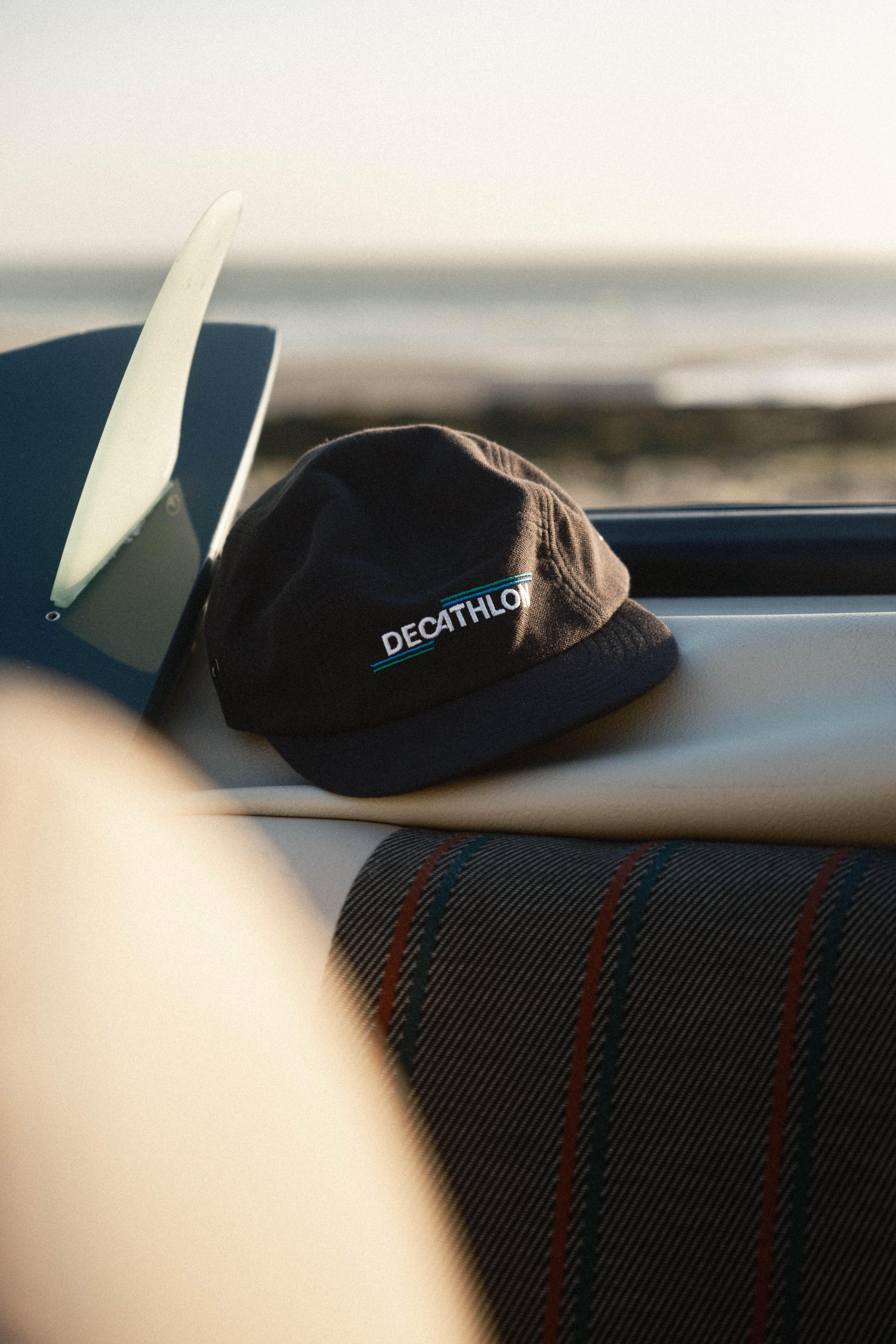 CASQUETTE DE SKATEBOARD, CAP900 5 PANNEAUX COLLECTION "SINCE 1976" NOIRE 14/16