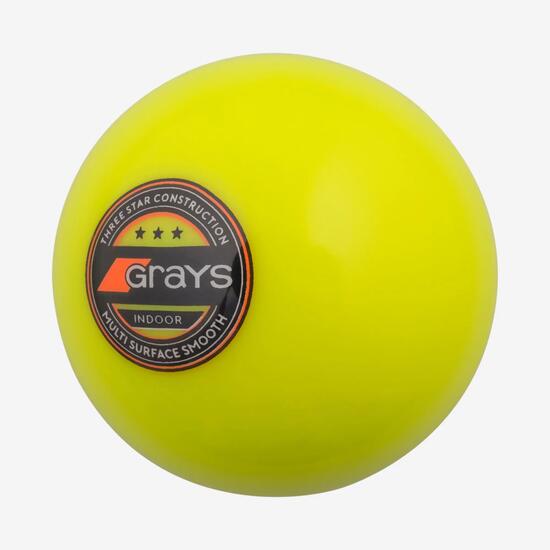 Hockeyball Indoor glatt Hallenhockey - gelb