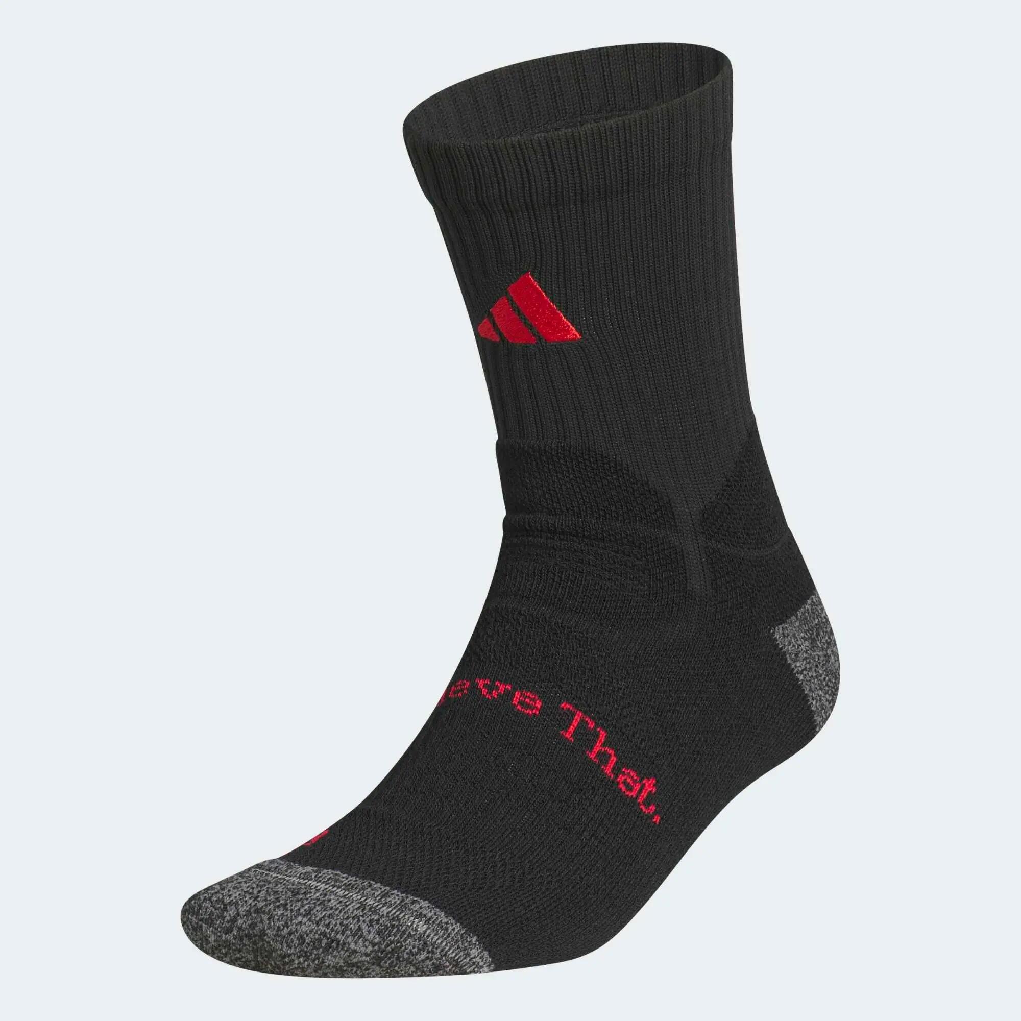 Meias de Basquetebol Adulto - Anthony Edwards preto/vermelho 2/6