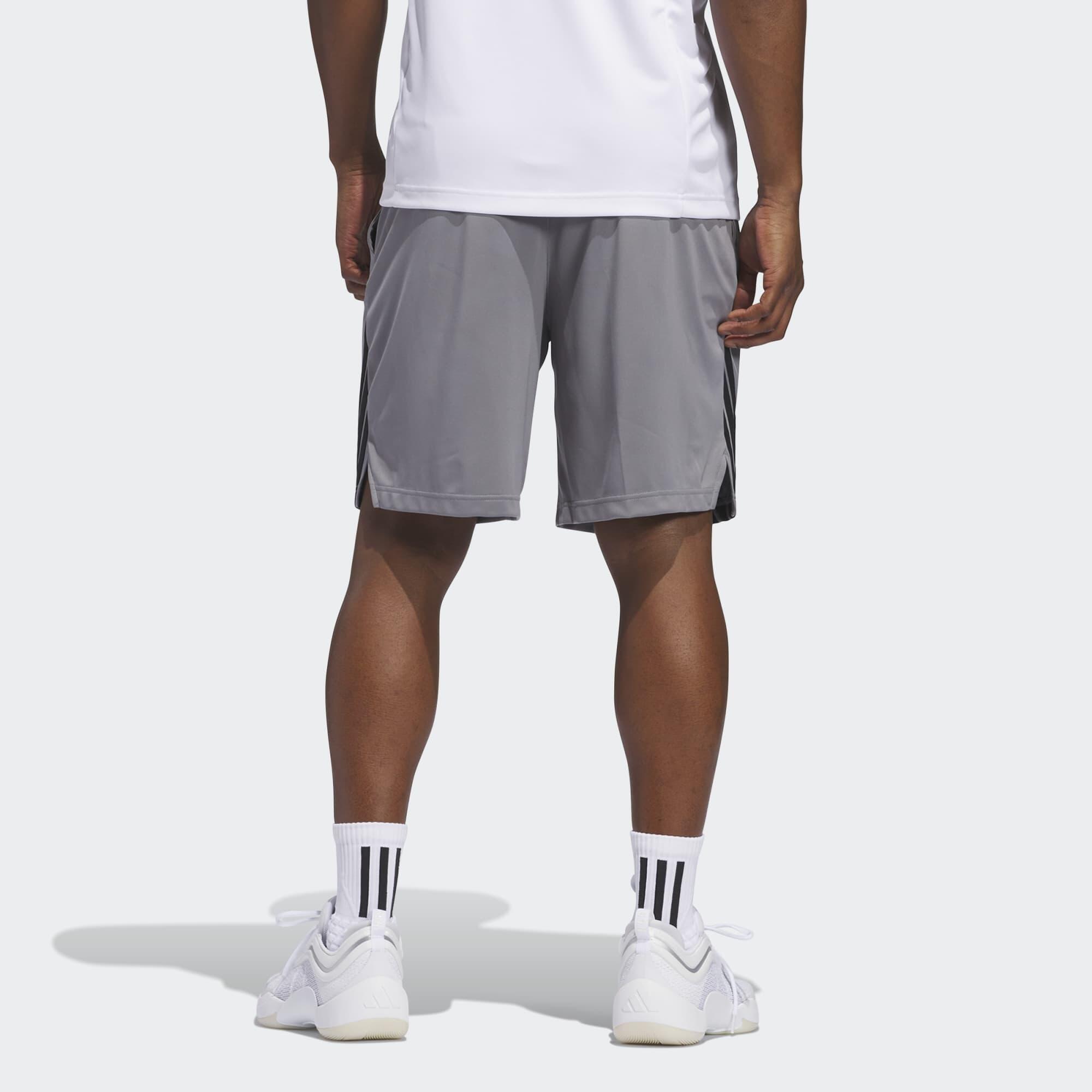 Pantalons curts de bàsquet adult - 3 franges Legends Basketball gris 6/6