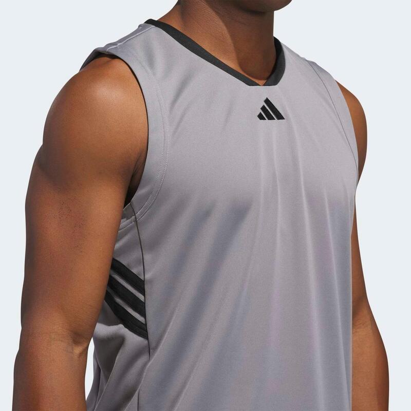Tricou baschet Adidas Legends, gri bărbați