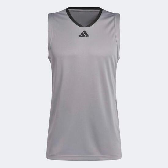 Débardeur Basketball homme - Adidas Legends, gris