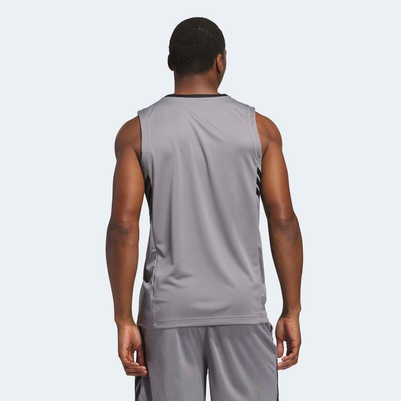 Tricou baschet Adidas Legends, gri bărbați