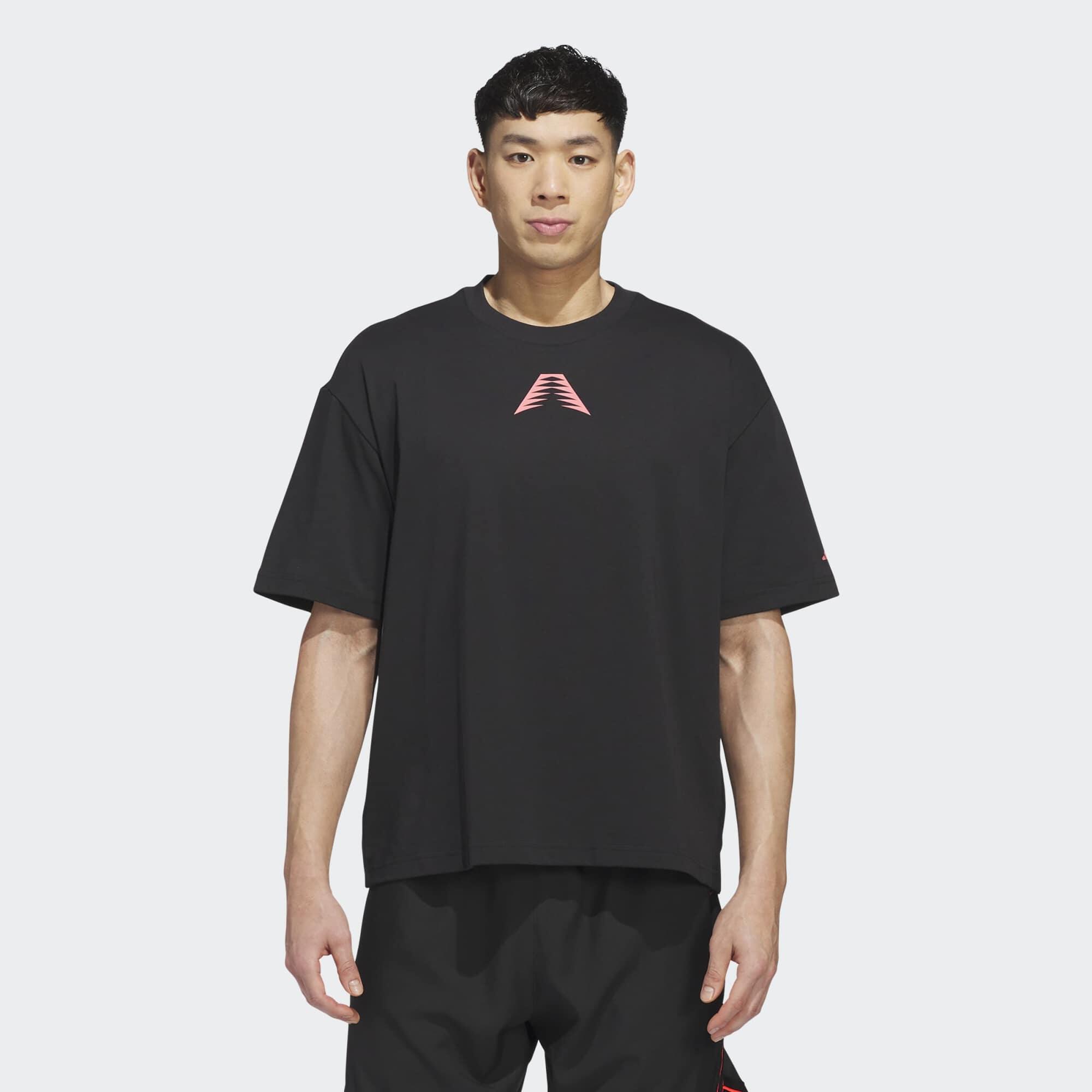 T-shirt de Basketball Adulte - Anthony Edwards Believe That 2 noir et rouge 5/7