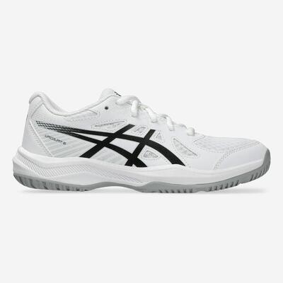 Handbalschoenen upcourt 6 voor kinderen wit/zwart