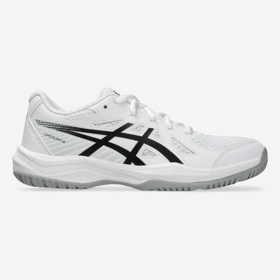 Kinder Handball Hallenschuhe - Upcourt 6 weiß/schwarz