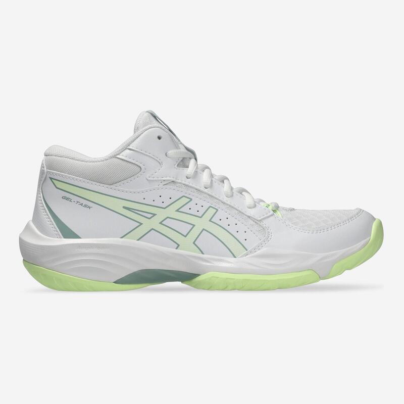 Ghete de volei - ASICS Gel Task MT4 Mid Damă alb și galben