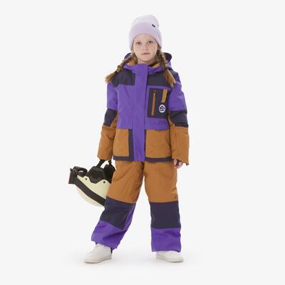 Salopette sci bambino 500 PLAY blu