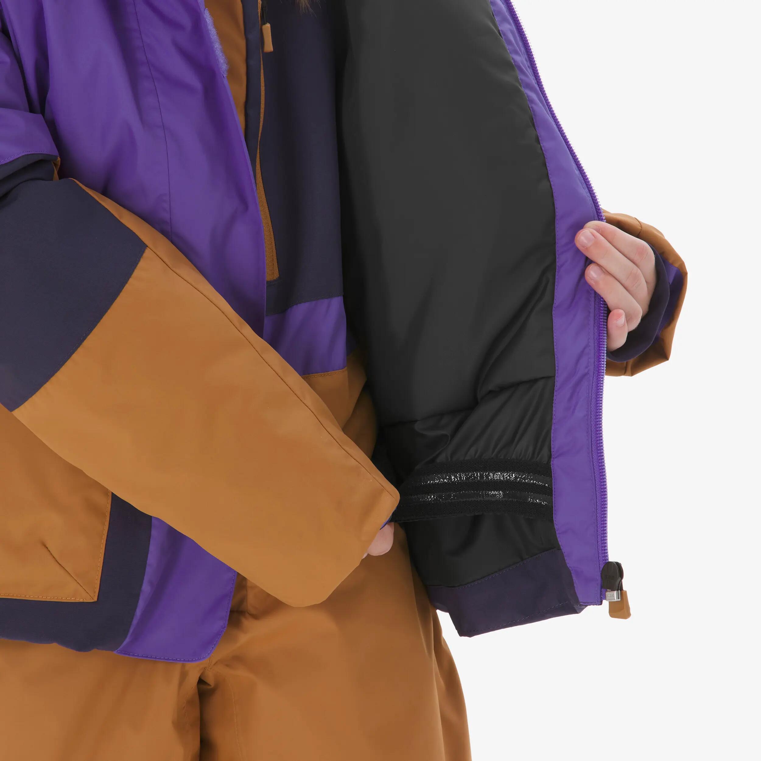 Manteau d’hiver imperméable enfant, 500 Âge 5-9 ans 16/17