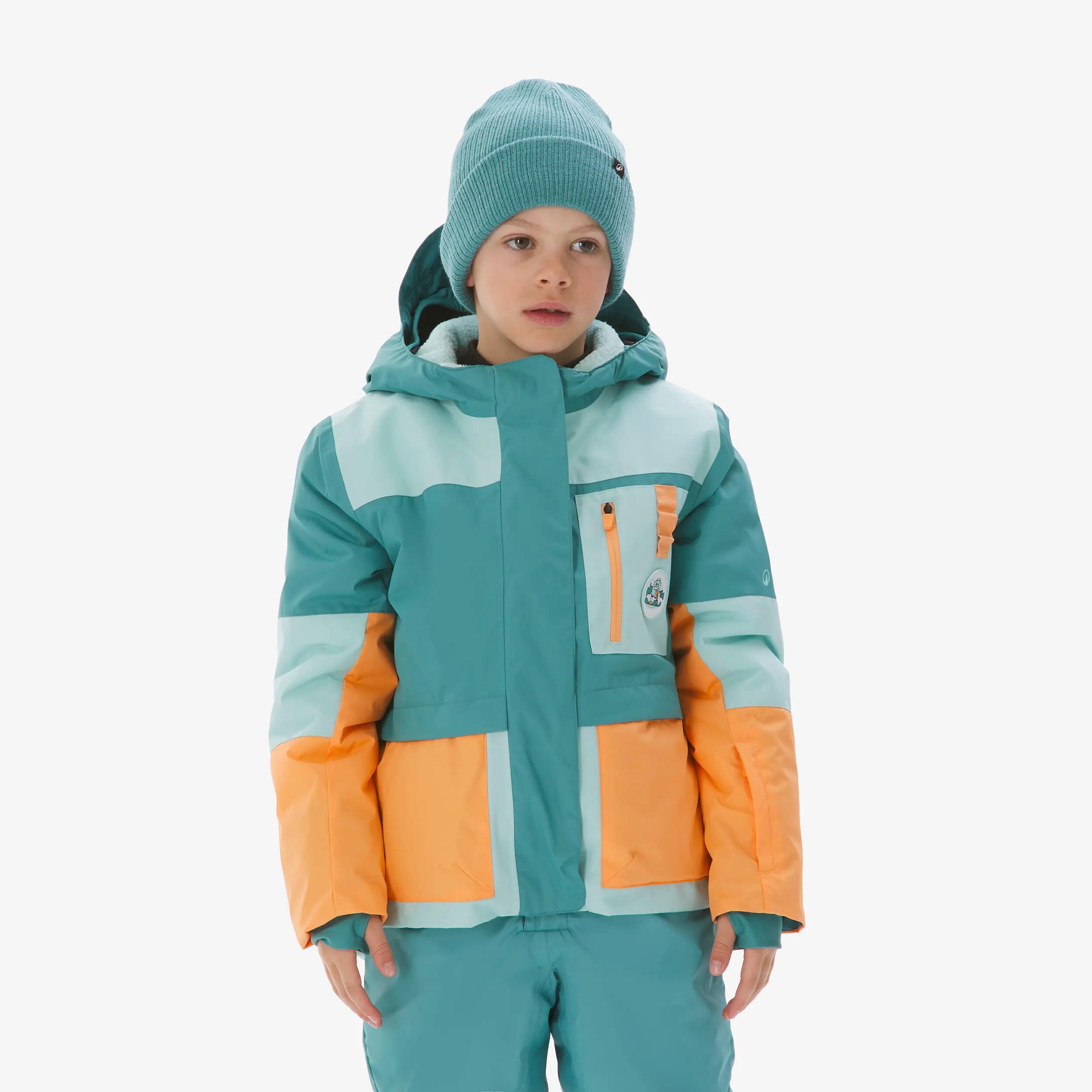 Manteau d’hiver imperméable enfant, 500 Âge 5-9 ans 7/18