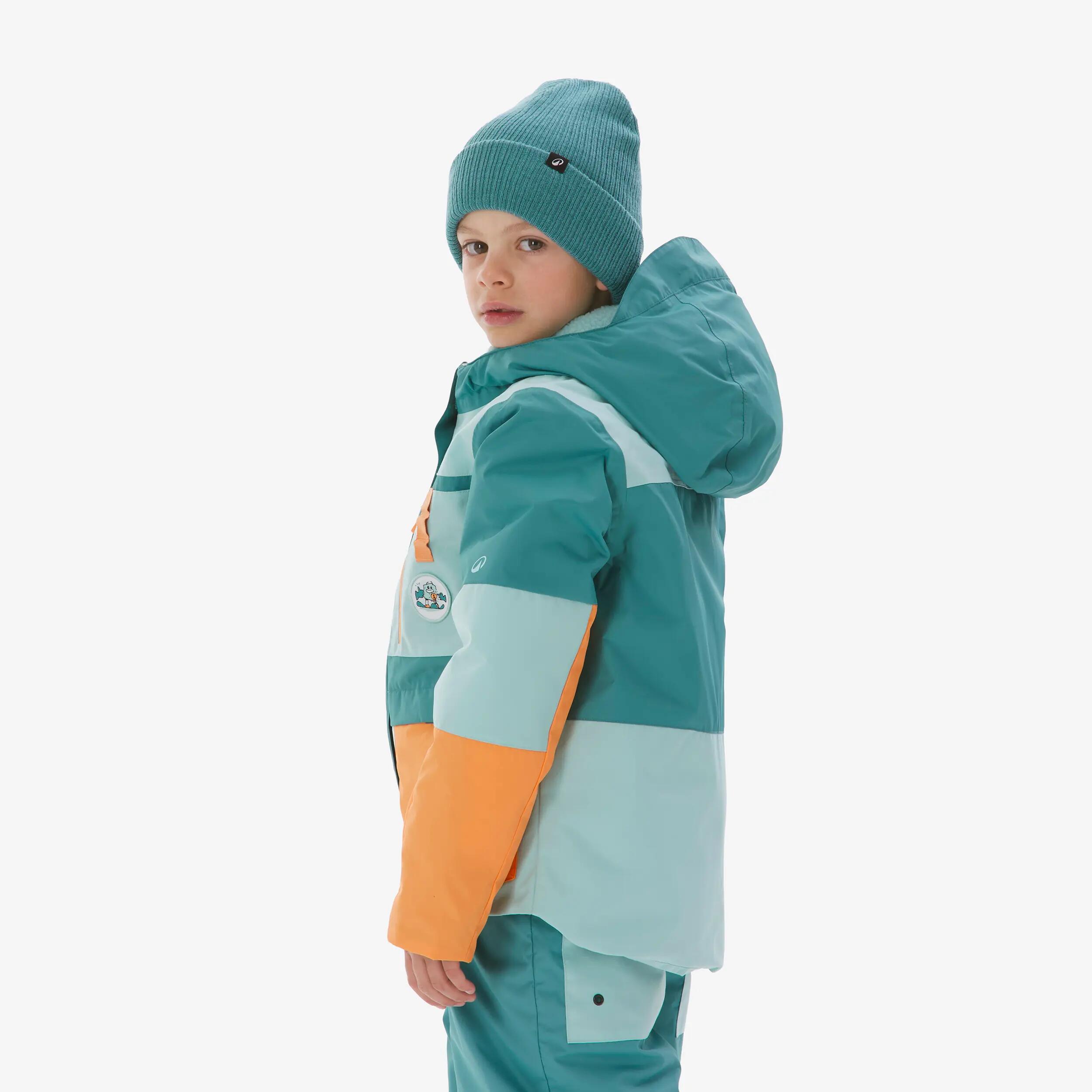 Manteau d’hiver imperméable enfant, 500 Âge 5-9 ans 6/18