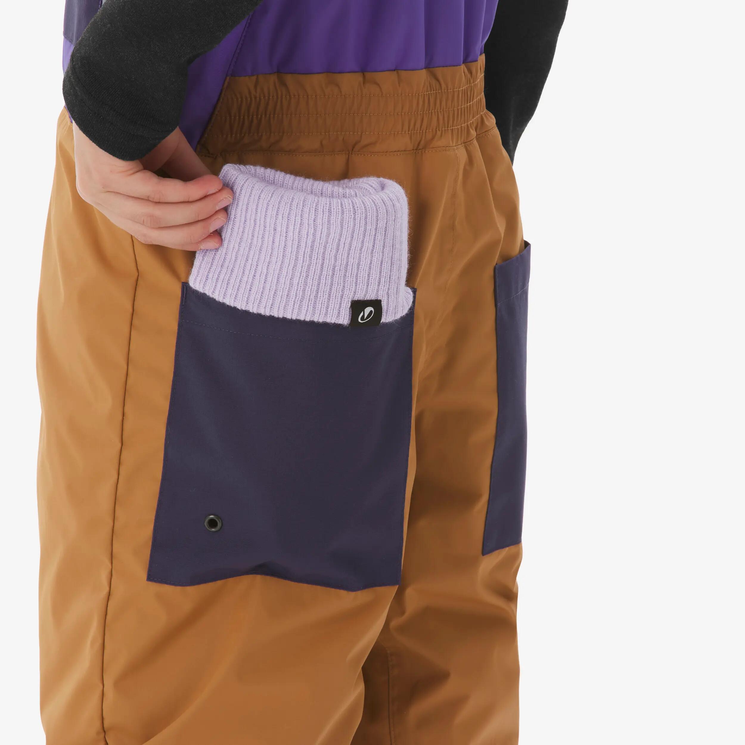 Salopette de ski imperméable enfant, 500 Play Âge 5-9 ans 17/21