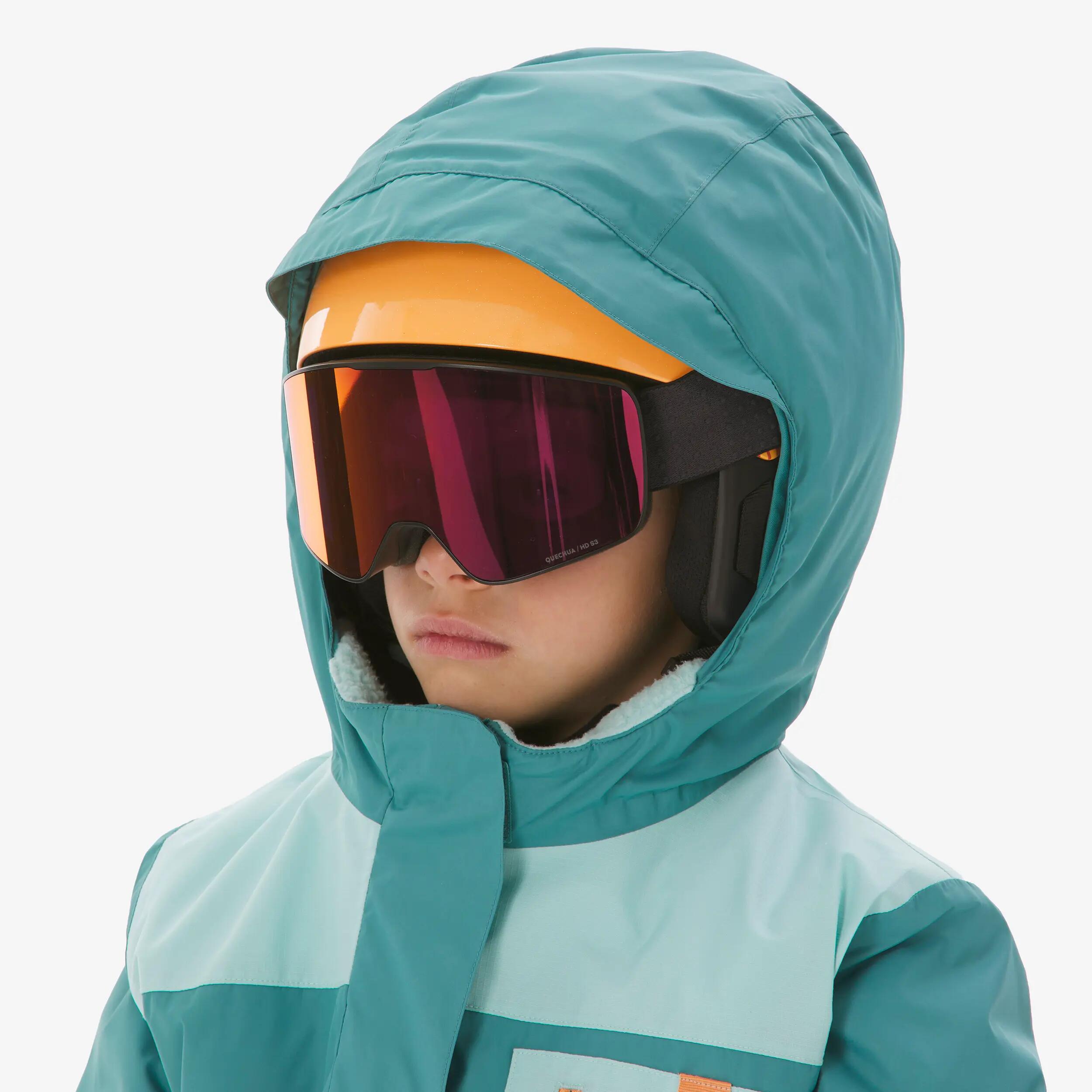Manteau d’hiver imperméable enfant, 500 Âge 5-9 ans 12/18