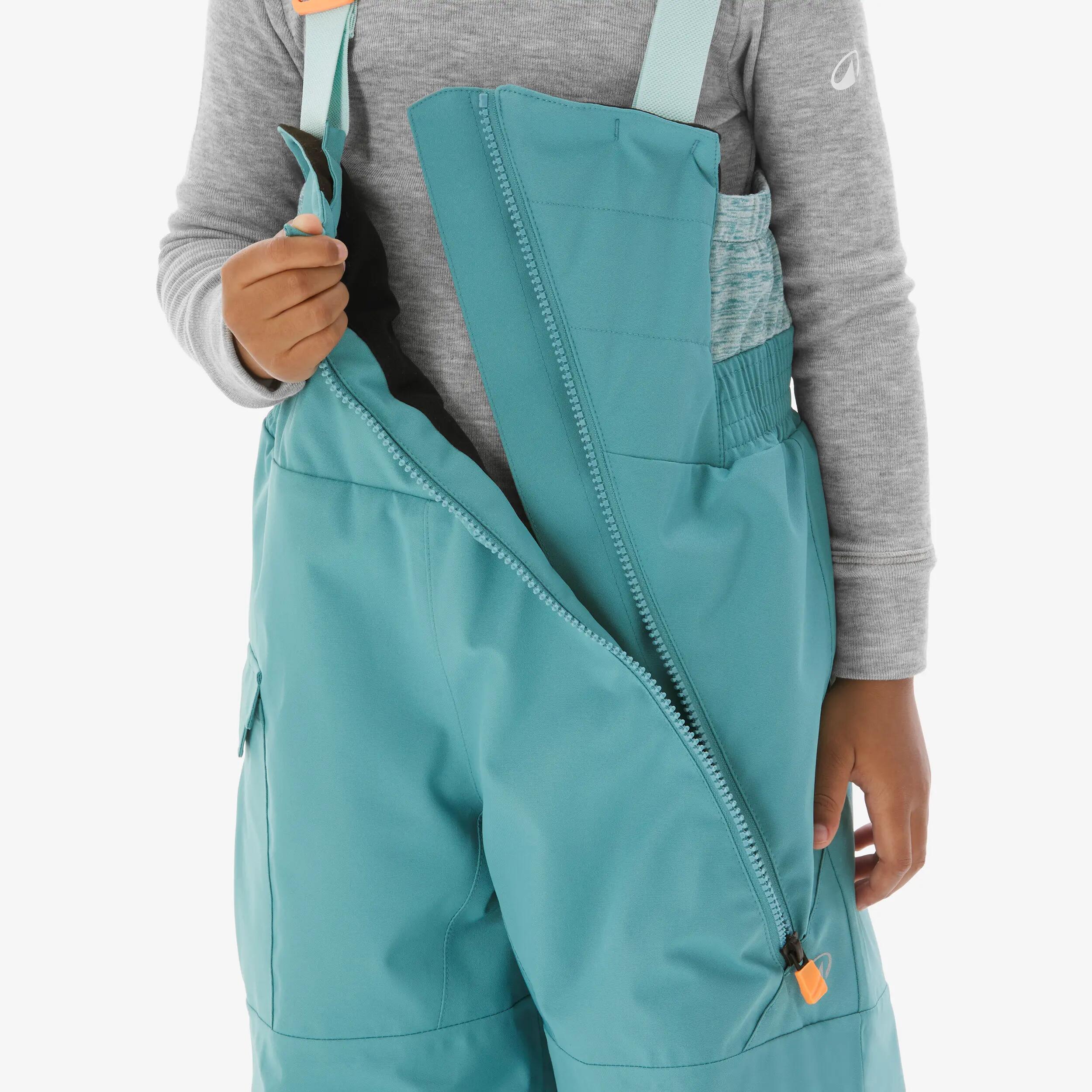 Kids’ Waterproof Ski Bib Pants, 900 Age 1–5 23/29