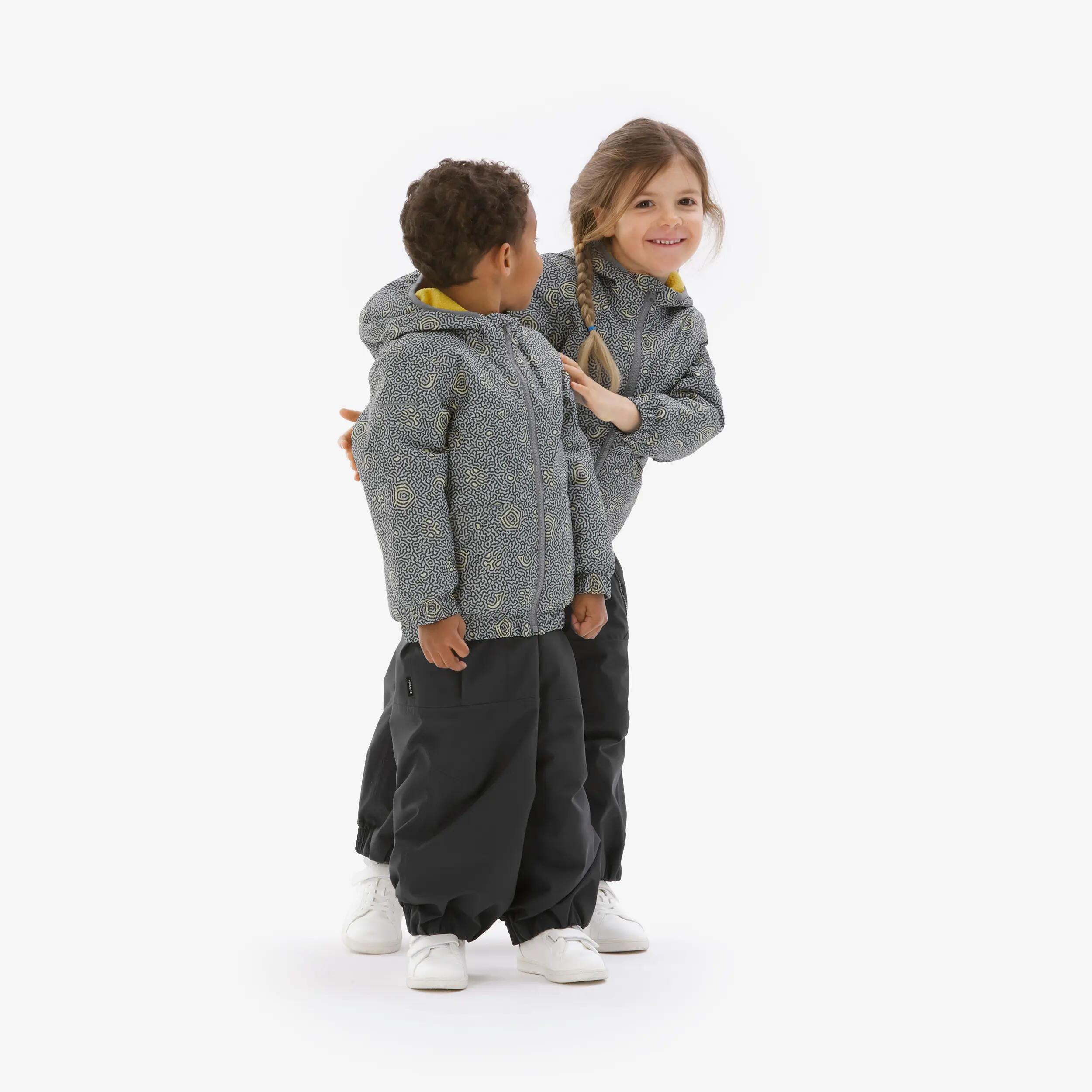 Pantalon de ski imperméable enfant 1-5 ans, 900 Kid gris 12/35