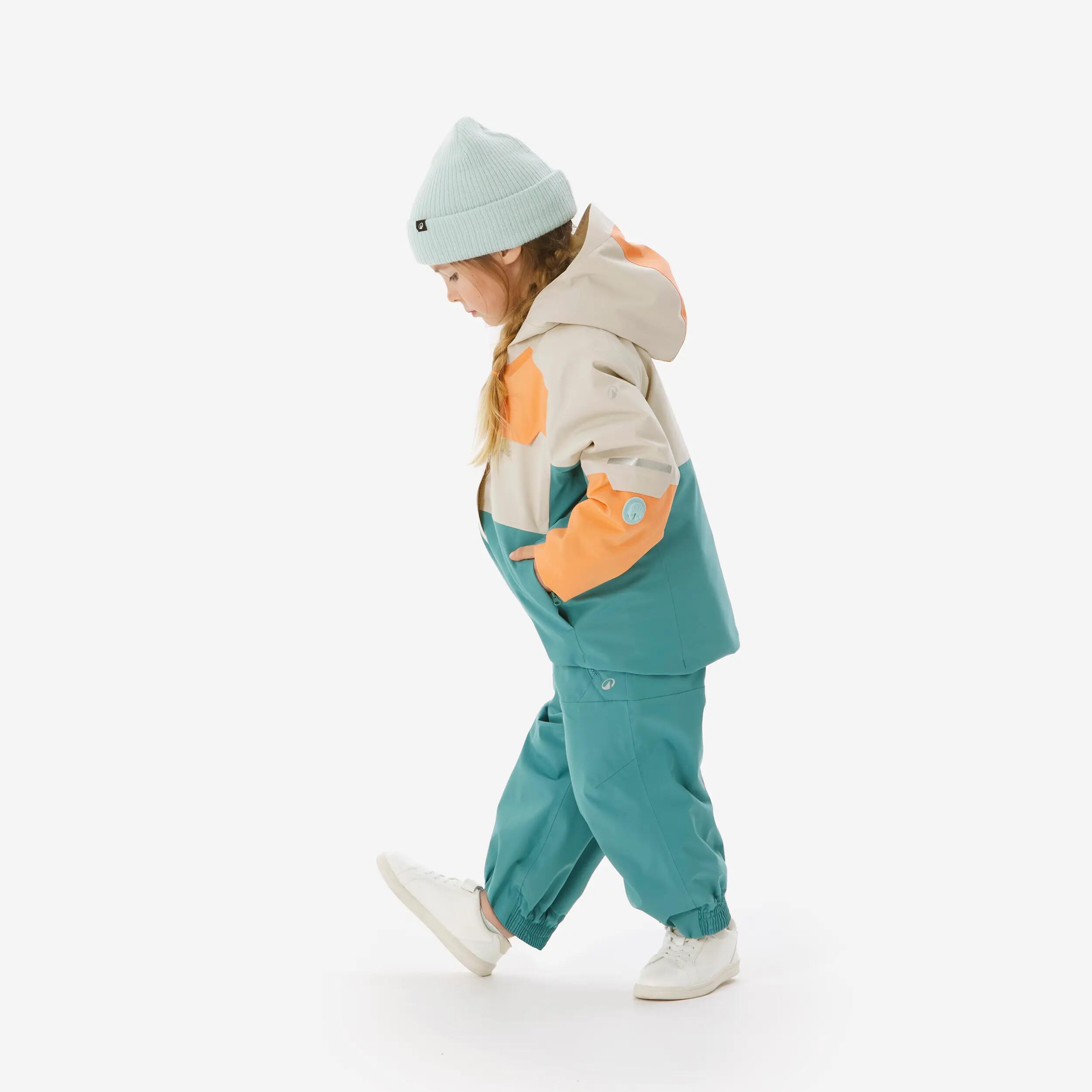 Kids’ Waterproof Ski Bib Pants, 900 Age 1–5 27/29