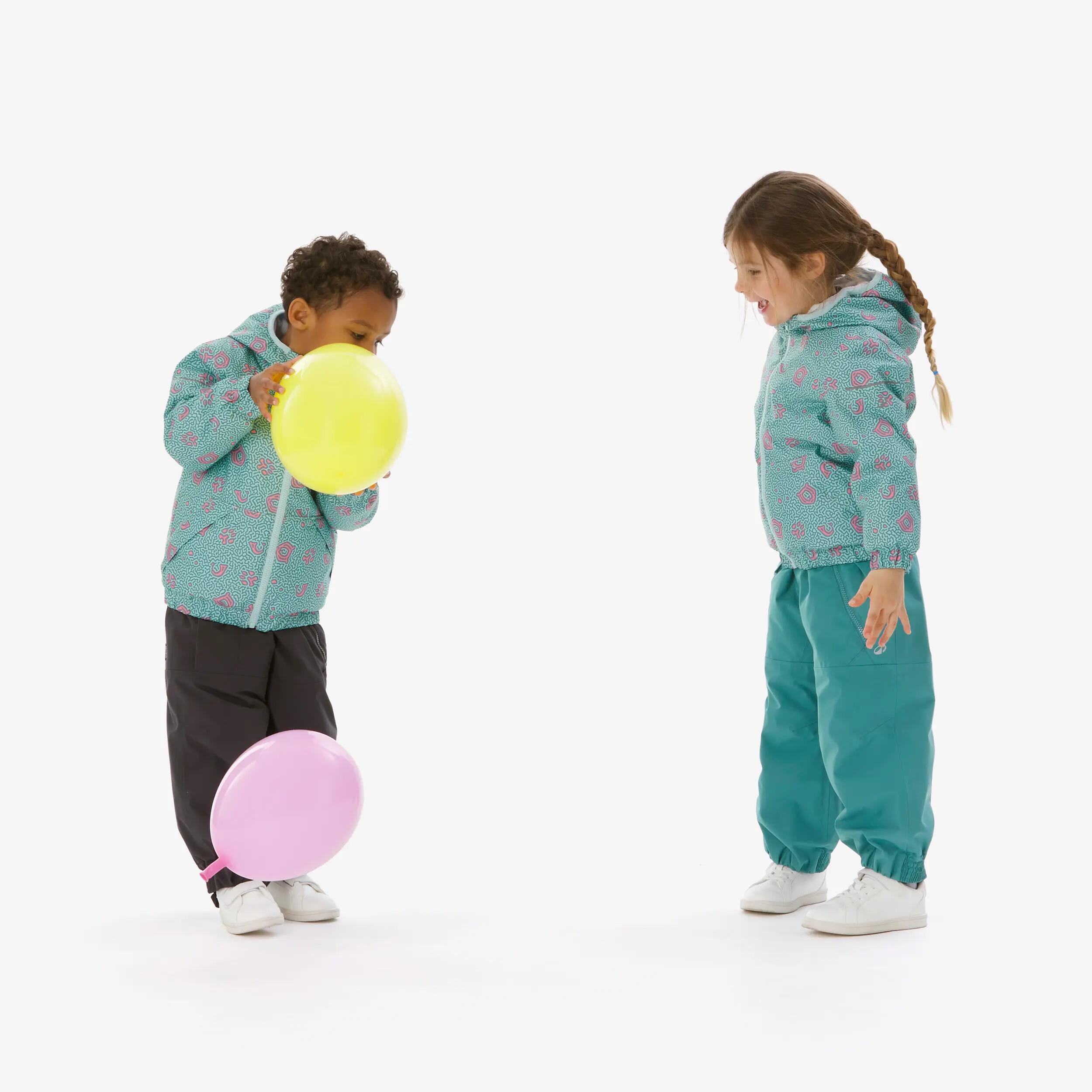 Kids’ Waterproof Ski Bib Pants, 900 Age 1–5 16/29