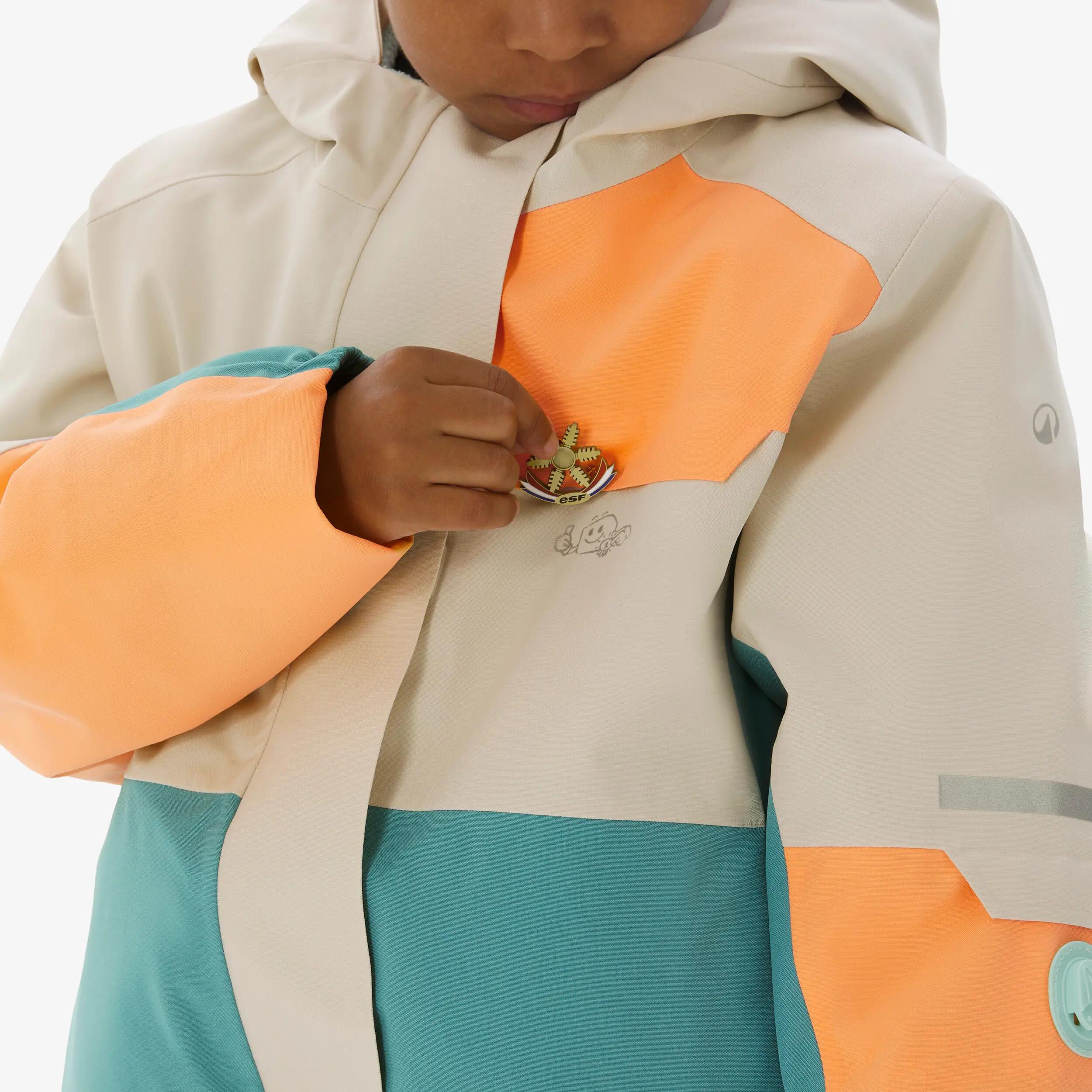 Manteau de ski imperméable enfant, 900 Âge 1-5 ans 20/22