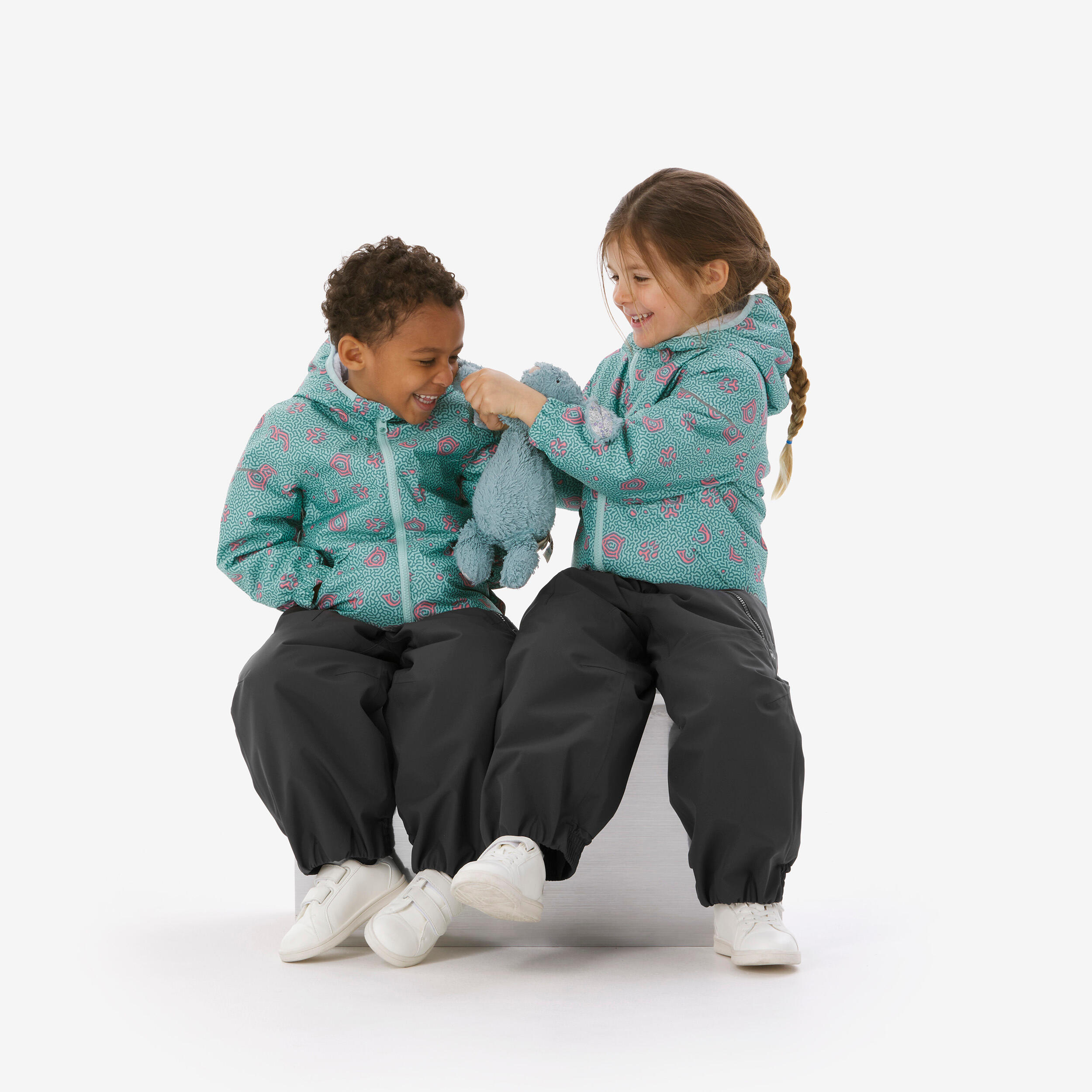 Pantalon de ski imperméable enfant 1-5 ans, 900 Kid gris 2/35