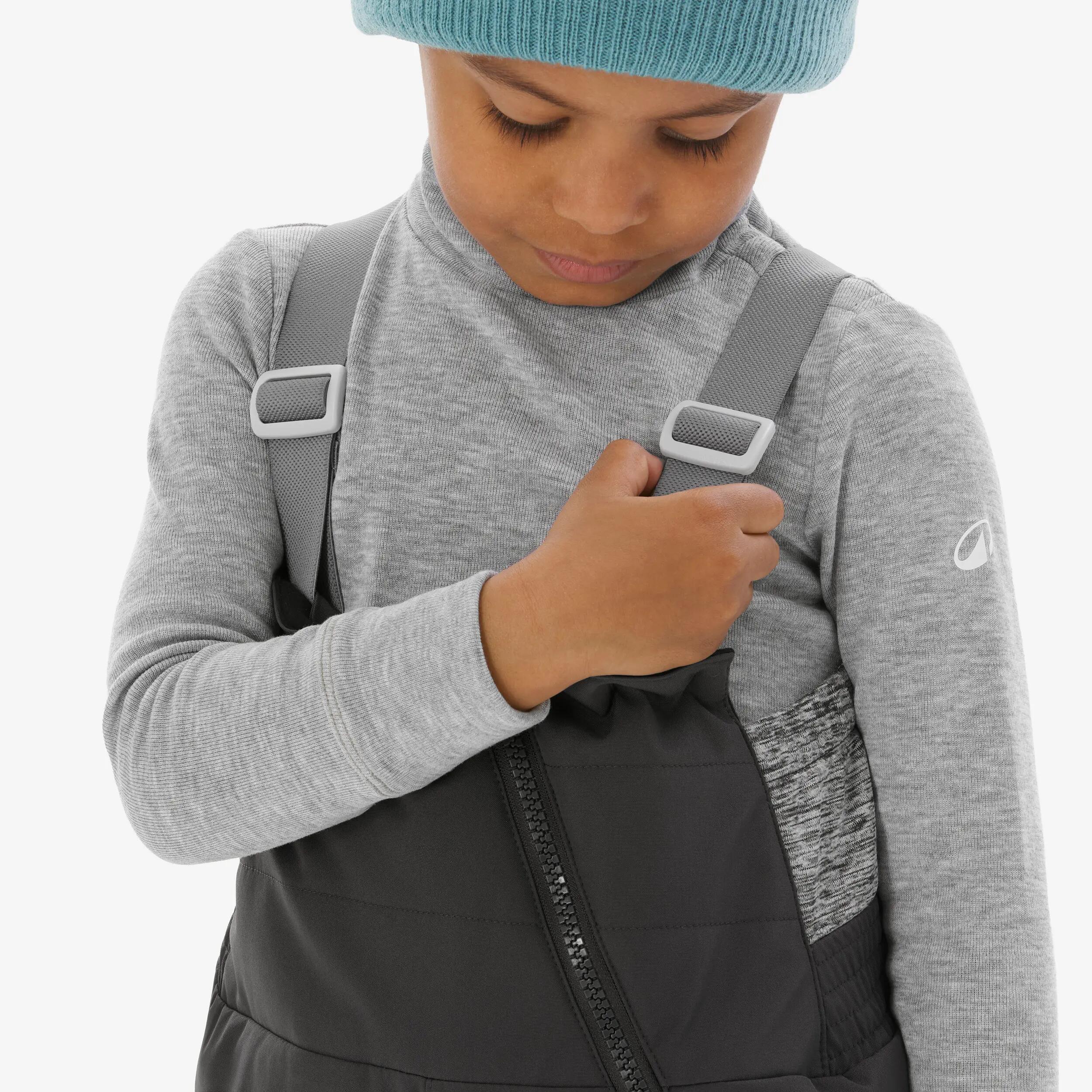 Pantalon de ski imperméable enfant 1-5 ans, 900 Kid gris 20/35