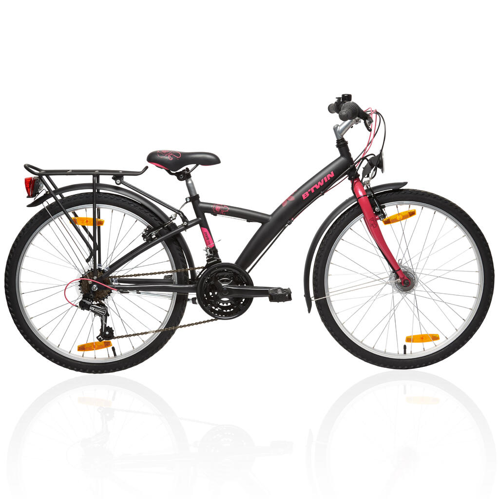 Poply 540 24" bike - black/pink