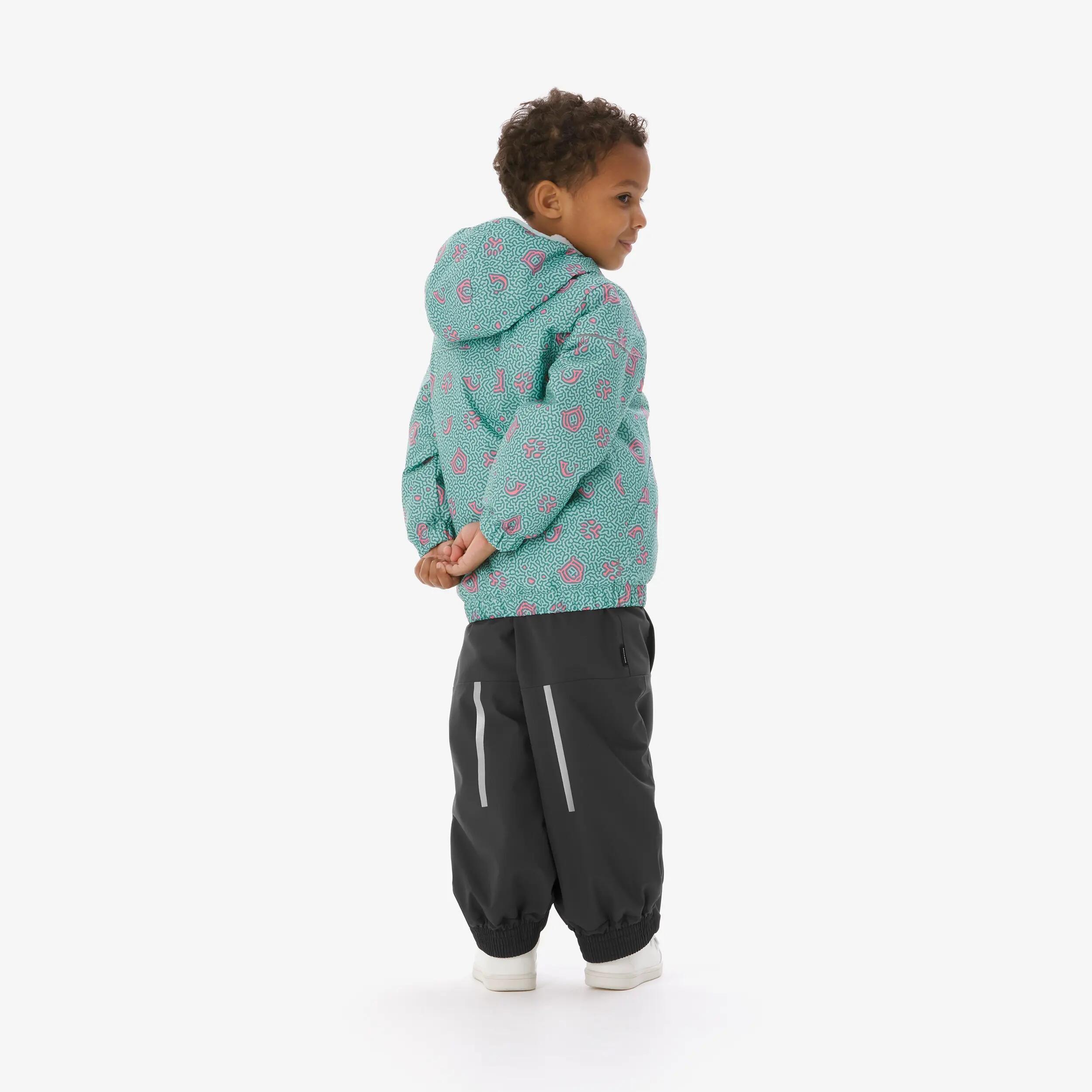Pantalon de ski imperméable enfant 1-5 ans, 900 Kid gris 32/35