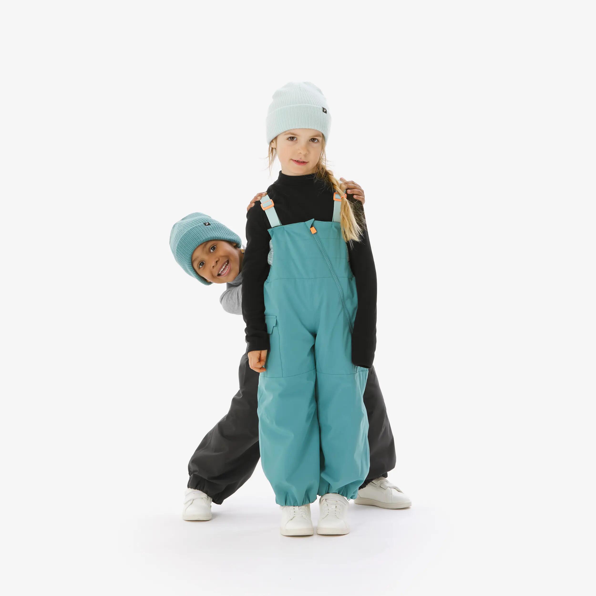 Kids’ Waterproof Ski Bib Pants, 900 Age 1–5 11/29