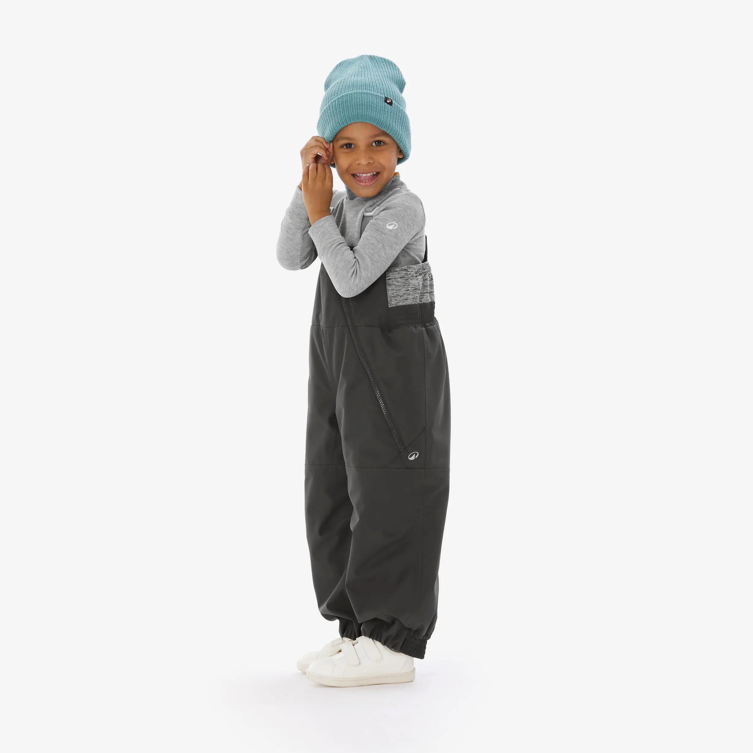 Pantalon de ski imperméable enfant 1-5 ans, 900 Kid gris 10/35