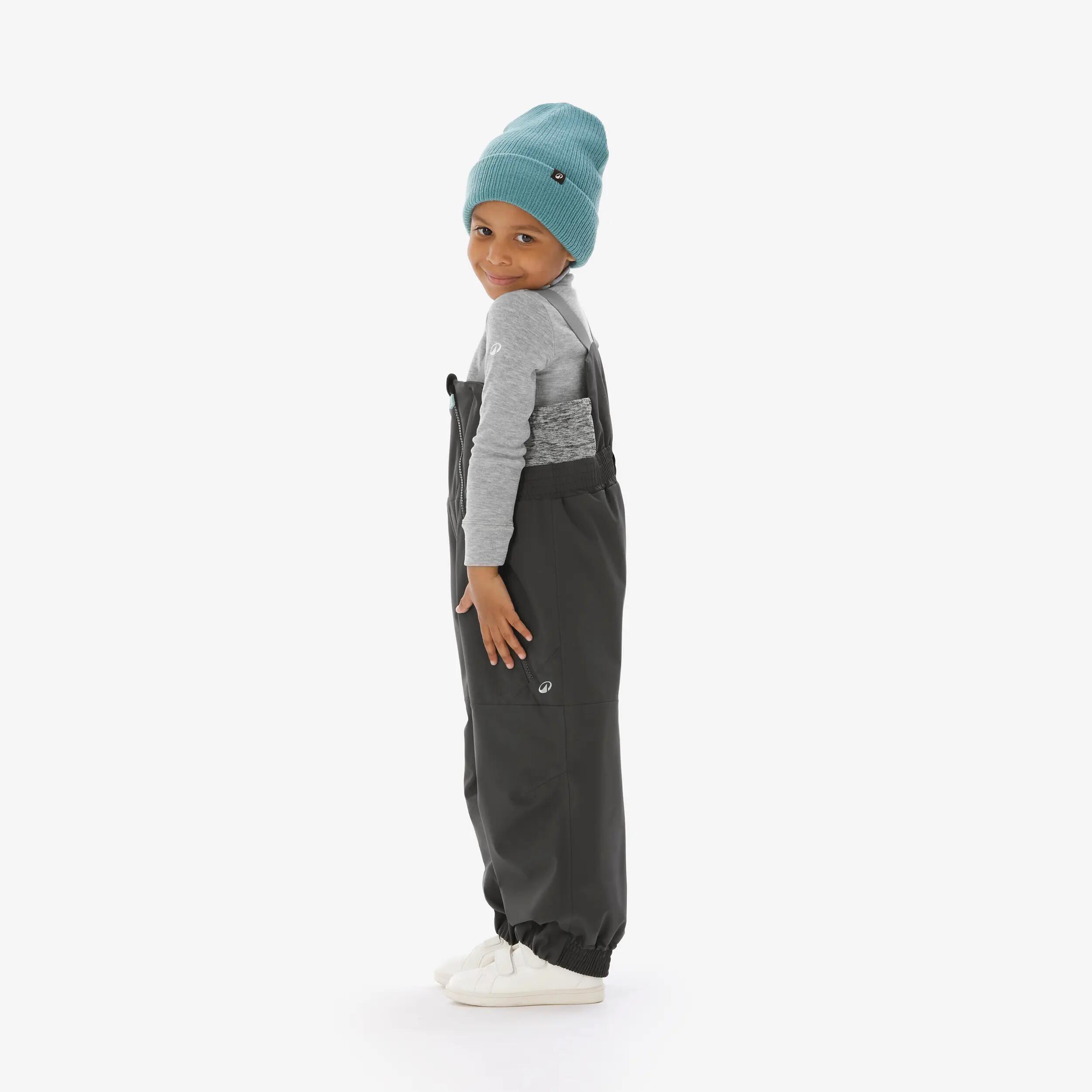 Pantalon de ski imperméable enfant 1-5 ans, 900 Kid gris 7/35