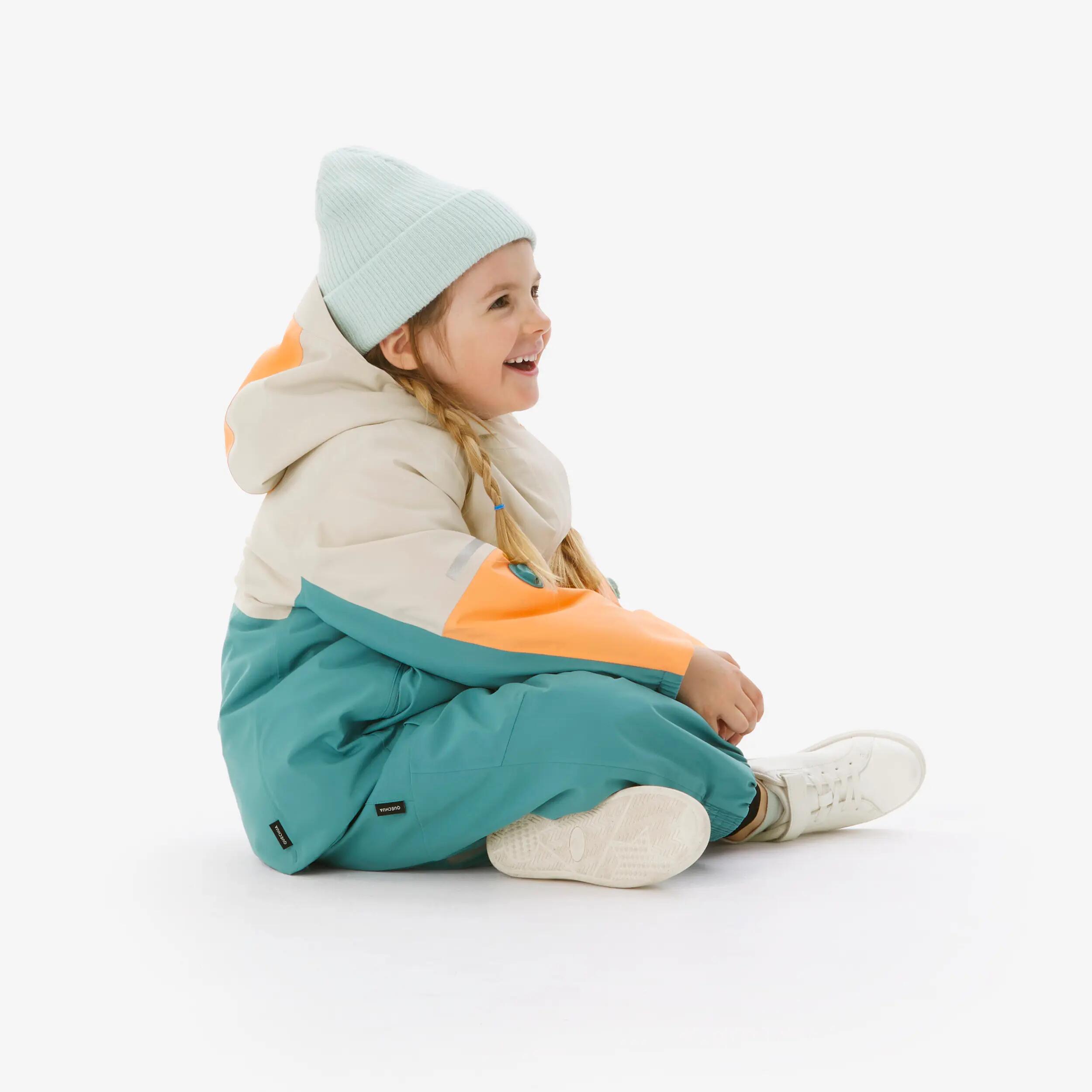 Kids’ Waterproof Ski Bib Pants, 900 Age 1–5 28/29