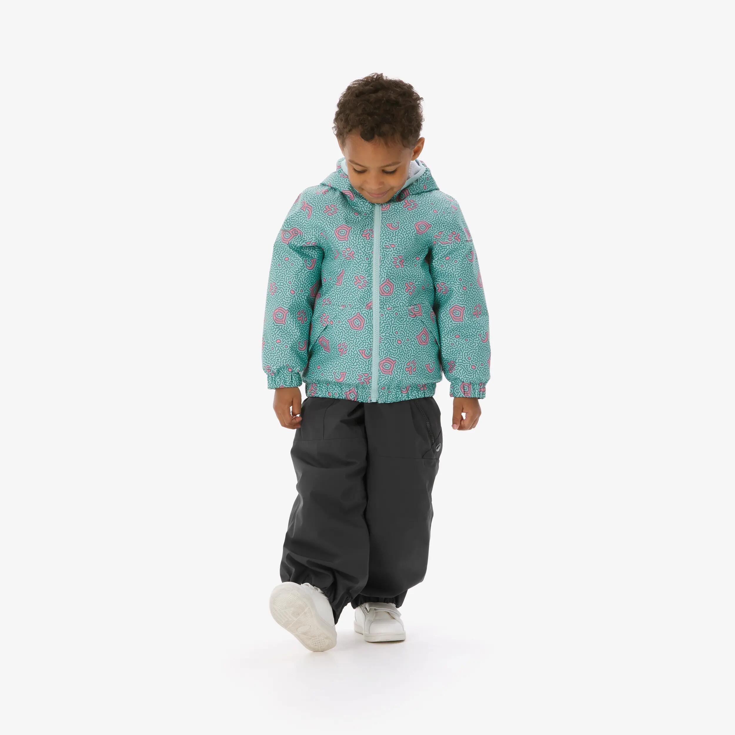 Pantalon de ski imperméable enfant 1-5 ans, 900 Kid gris 17/35