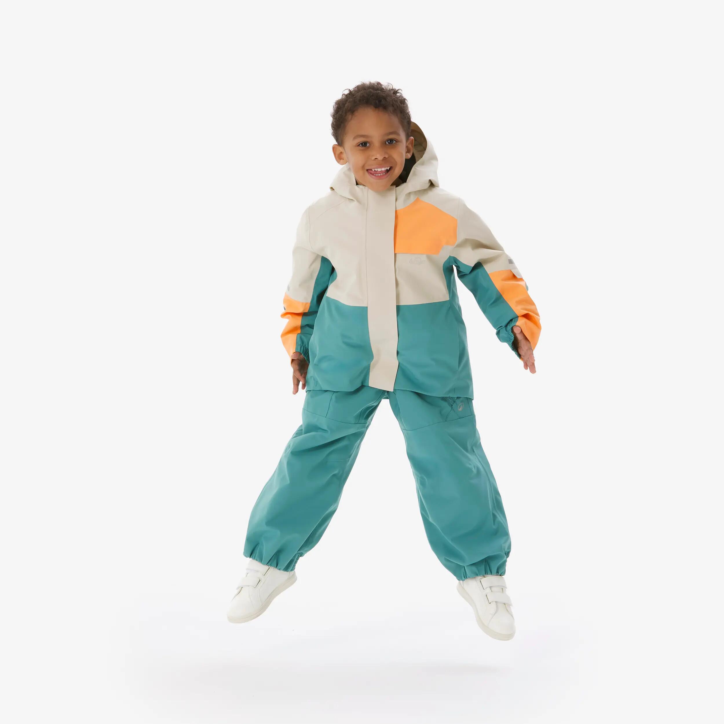 Kids’ Waterproof Ski Bib Pants, 900 Age 1–5 17/29