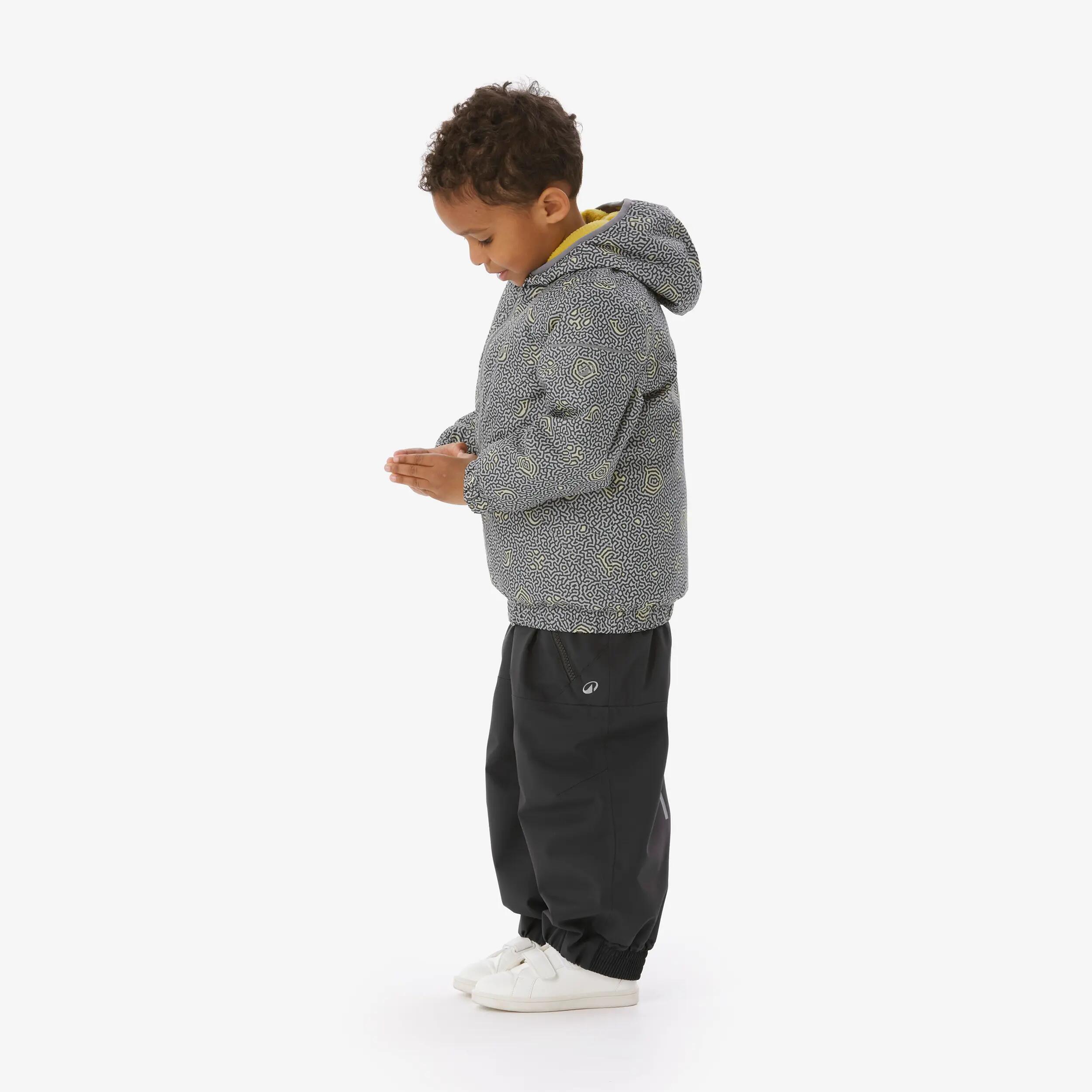 Pantalon de ski imperméable enfant 1-5 ans, 900 Kid gris 34/35