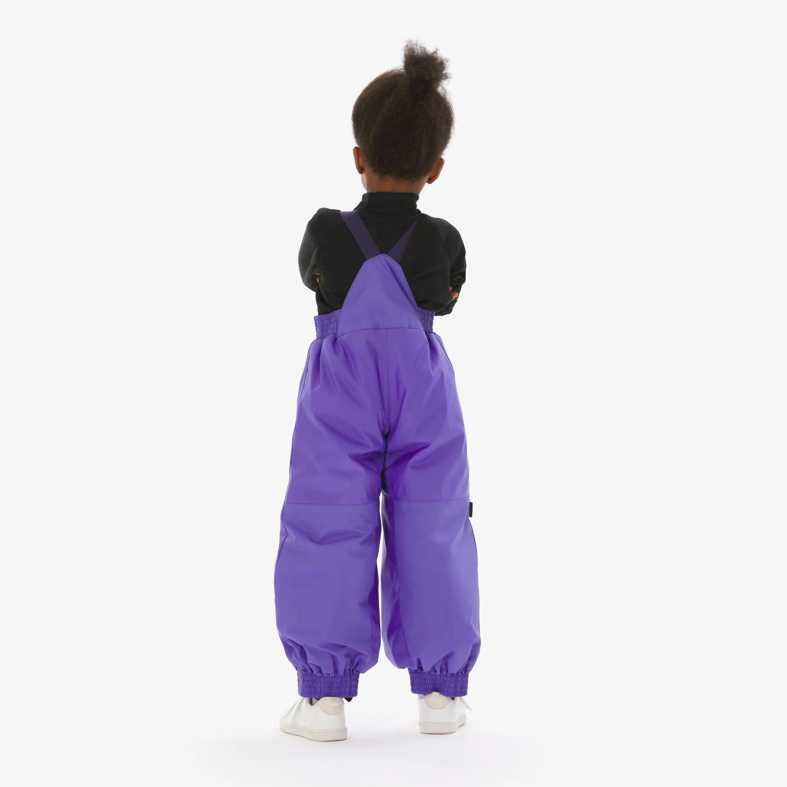 Spodnie ogrodniczki narciarskie dla dzieci Quechua Bib 500 Toddler 13/21