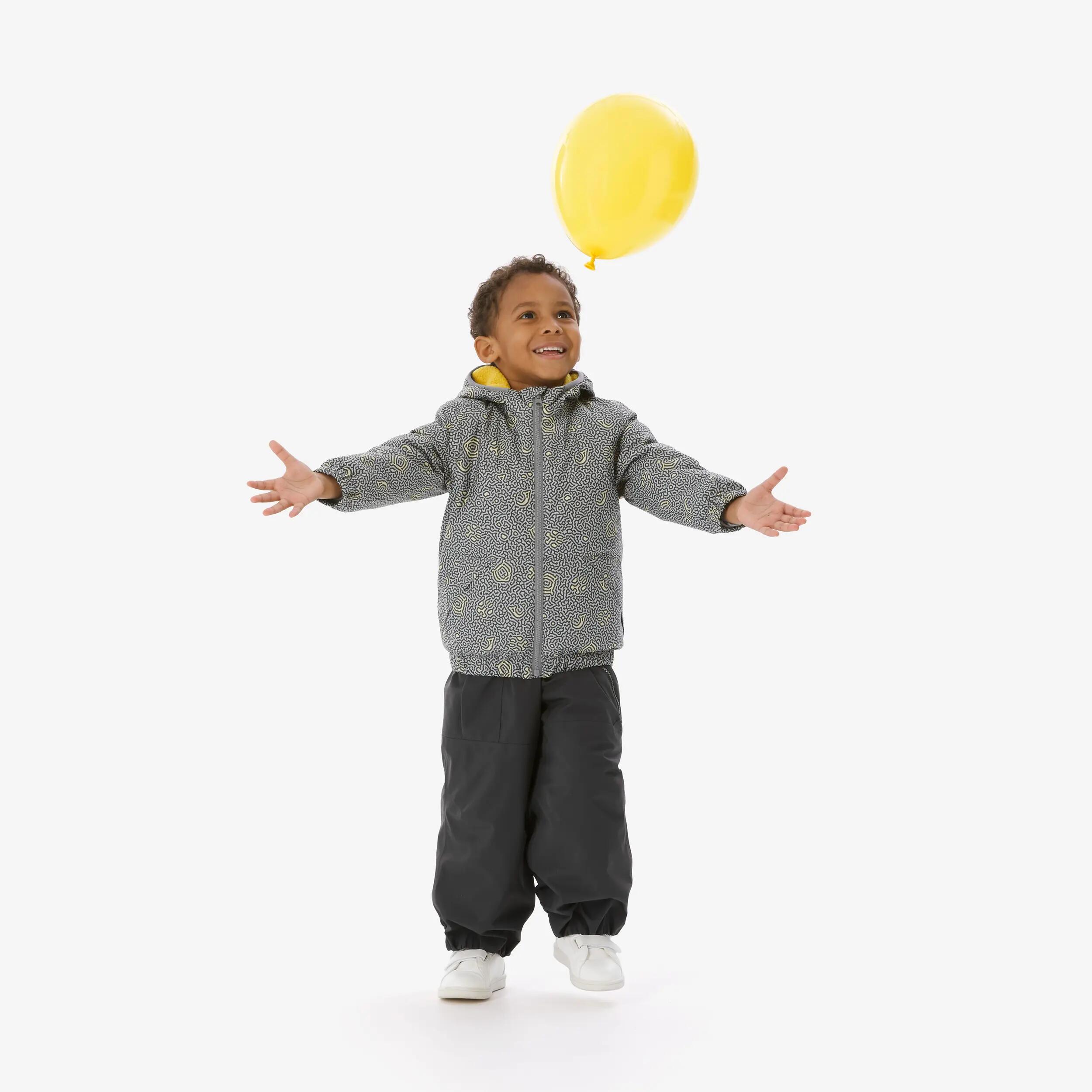 Pantalon de ski imperméable enfant 1-5 ans, 900 Kid gris 22/35