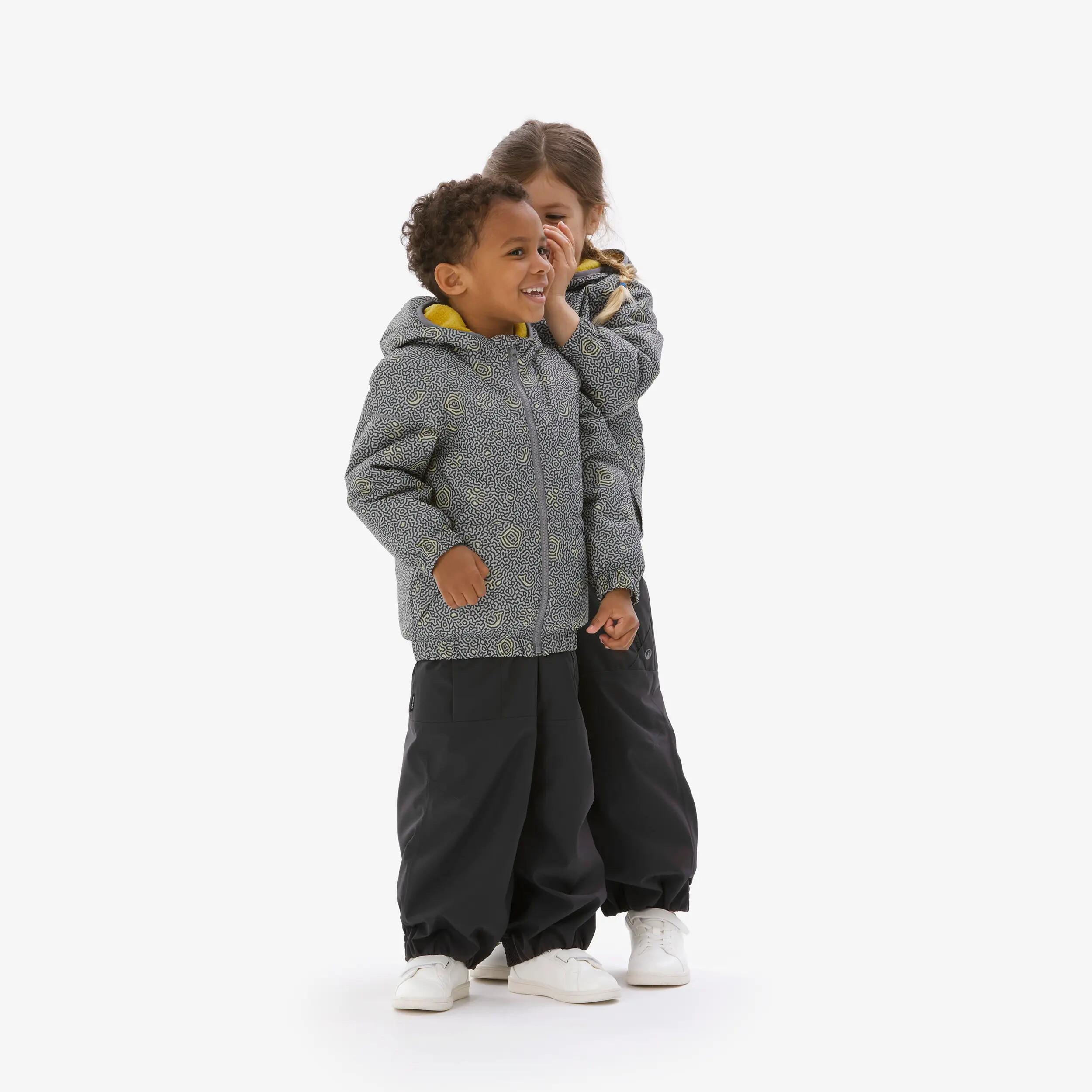 Pantalon de ski imperméable enfant 1-5 ans, 900 Kid gris 14/35