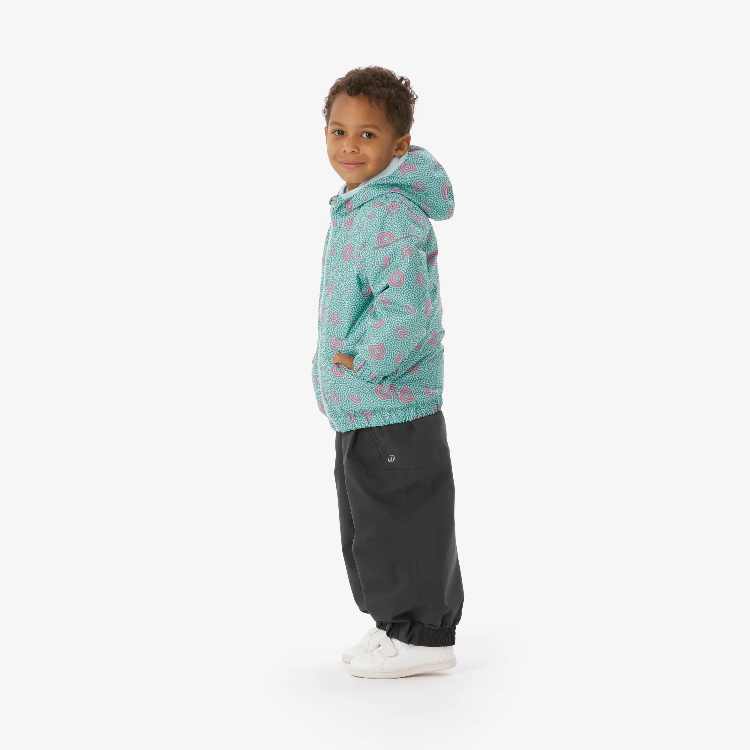 Pantalon de ski imperméable enfant 1-5 ans, 900 Kid gris 26/35