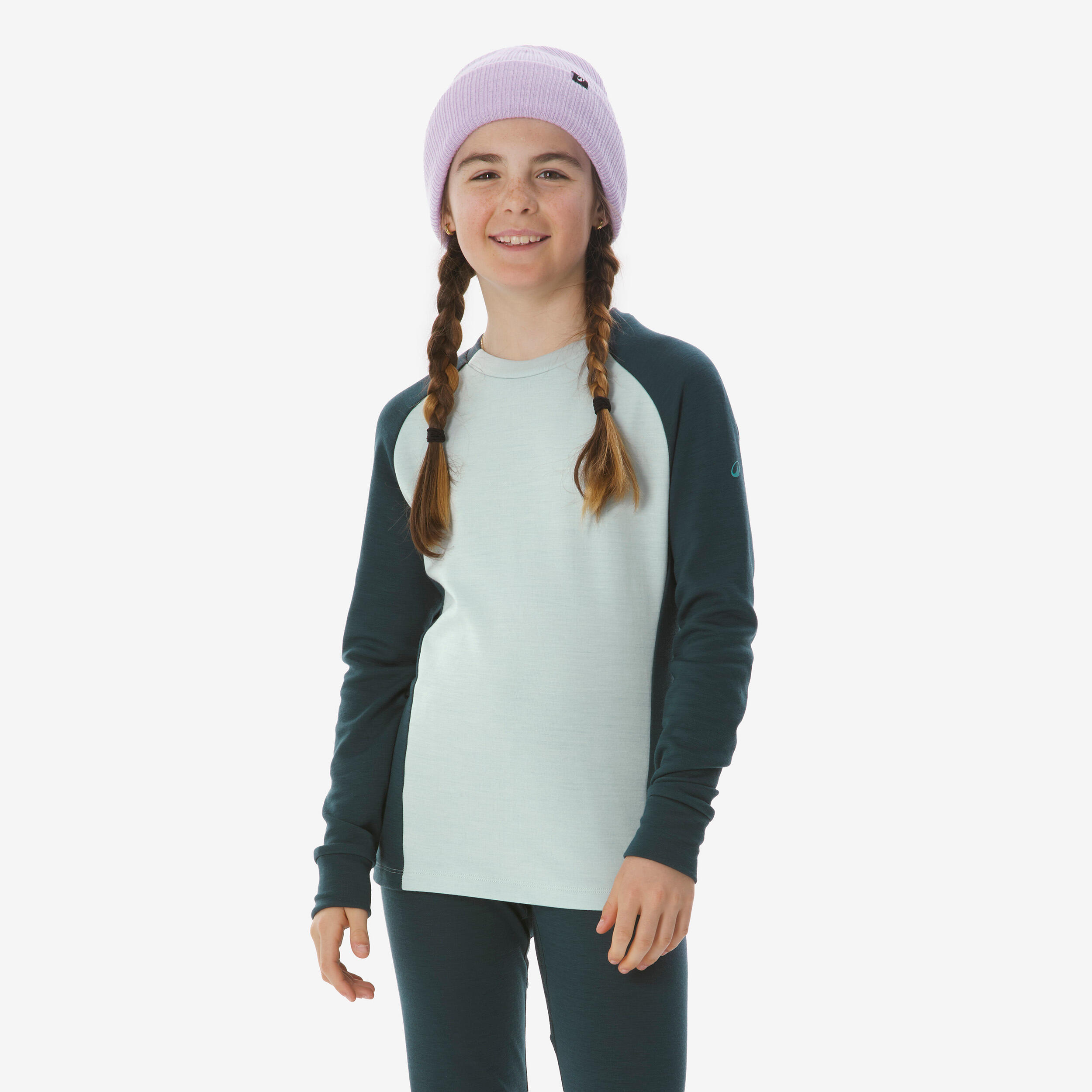 Kids’ Ski Thermal Merino Wool Base Layer Bottom, BL 500 Age 5–15 4/11