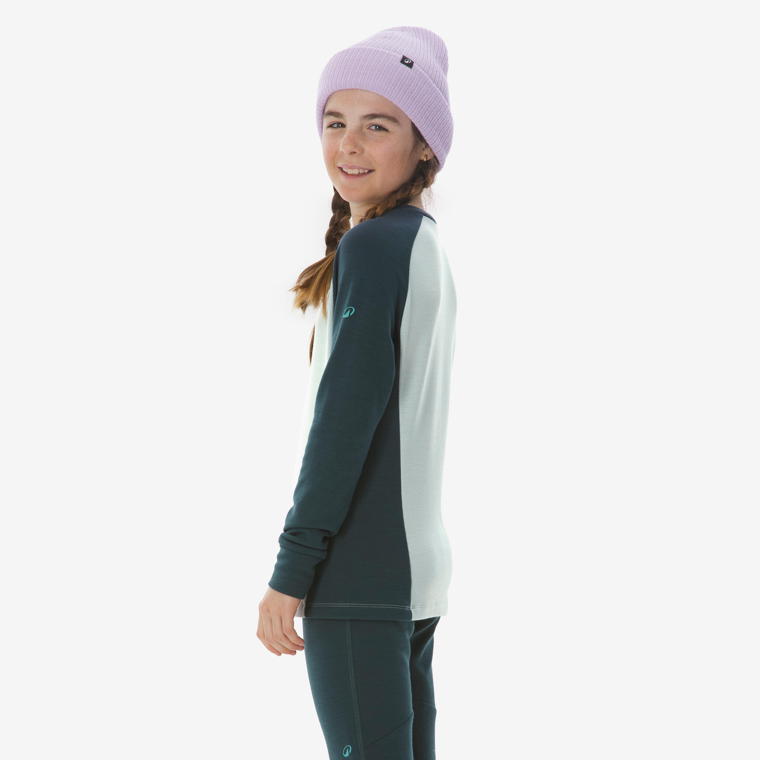 Kids’ Ski Thermal Merino Wool Base Layer Bottom, BL 500 Age 5–15 8/11