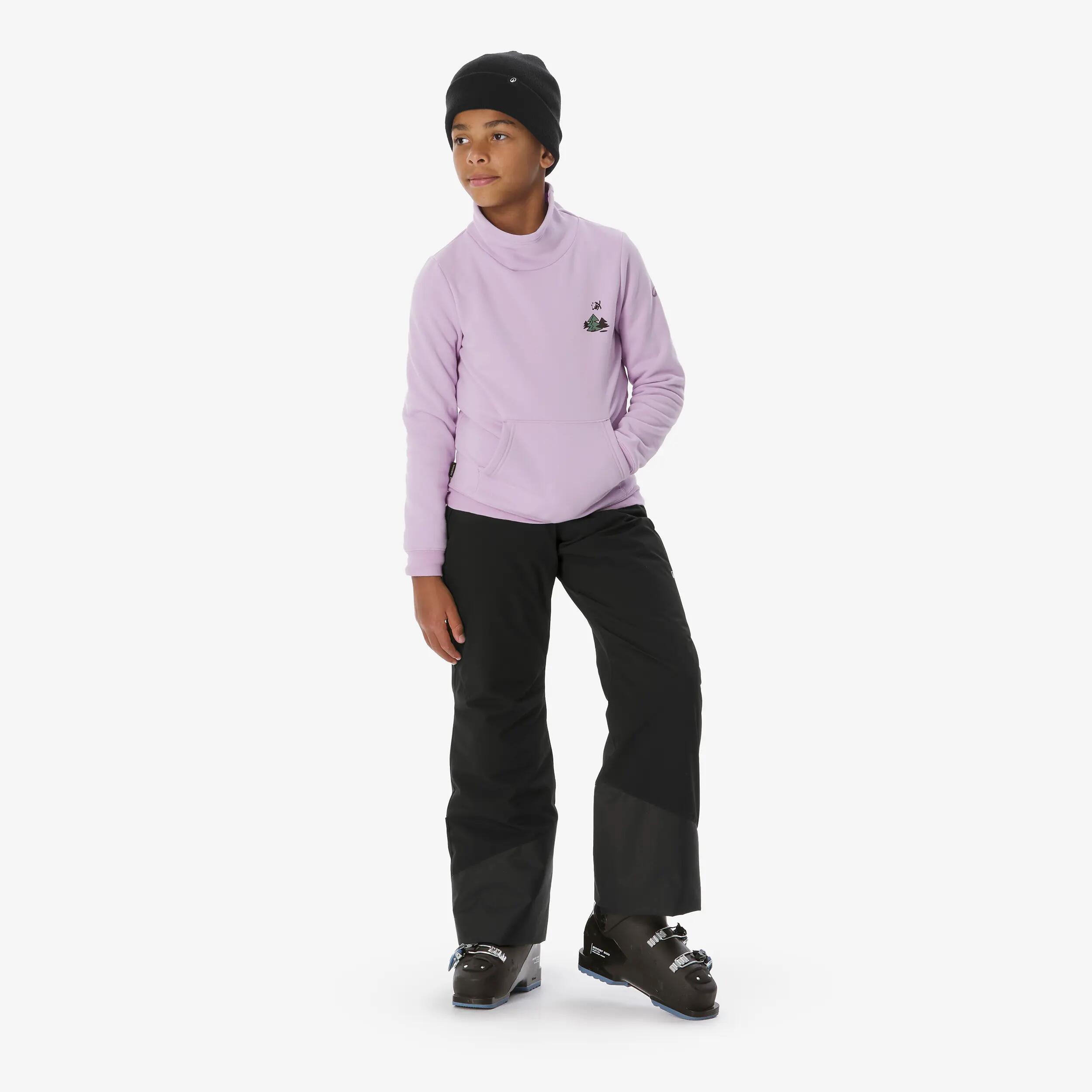 Felpa sci bambino MID 100 viola 8/24