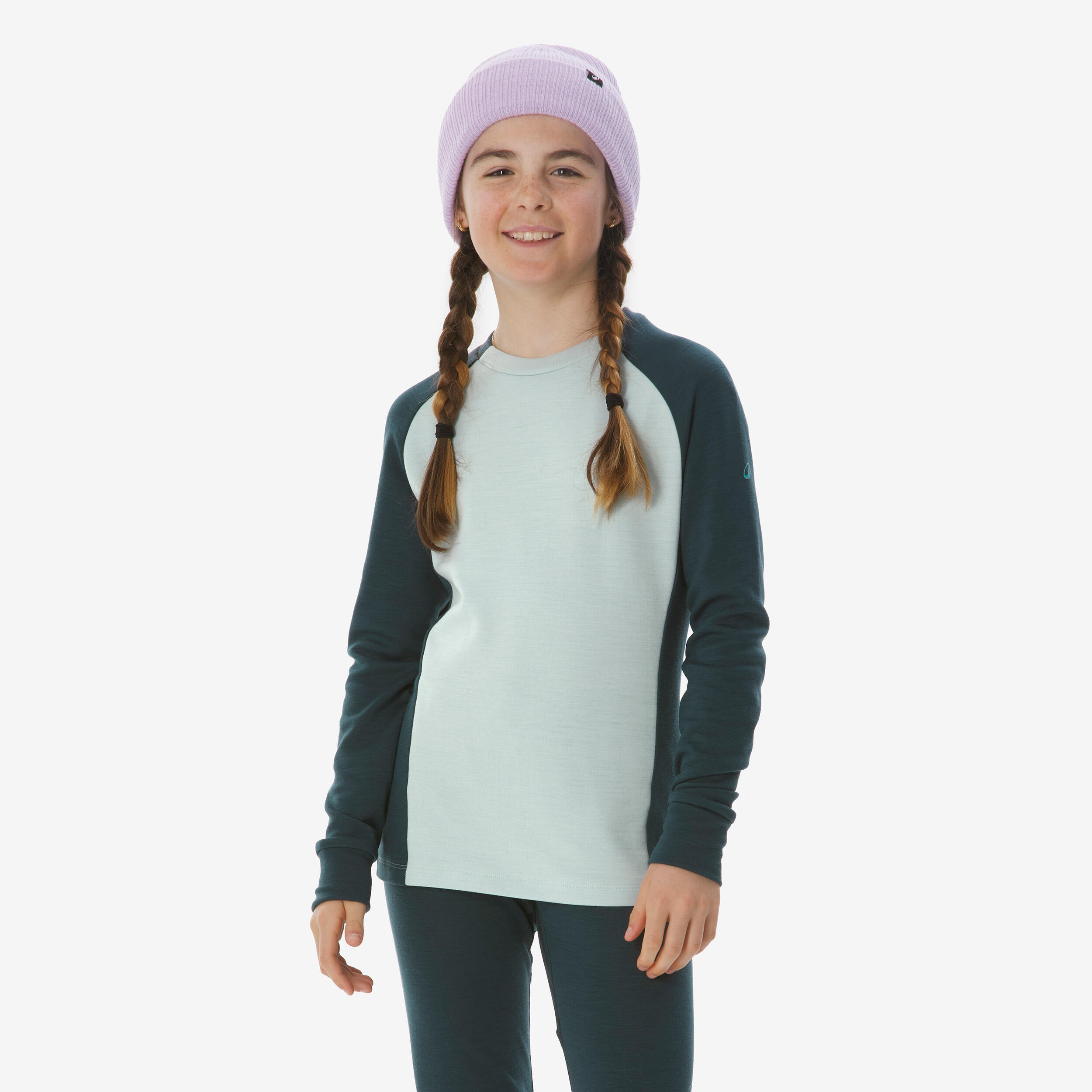 Kids’ Ski Thermal Merino Wool Base Layer Bottom, BL 500 Age 5–15 5/11