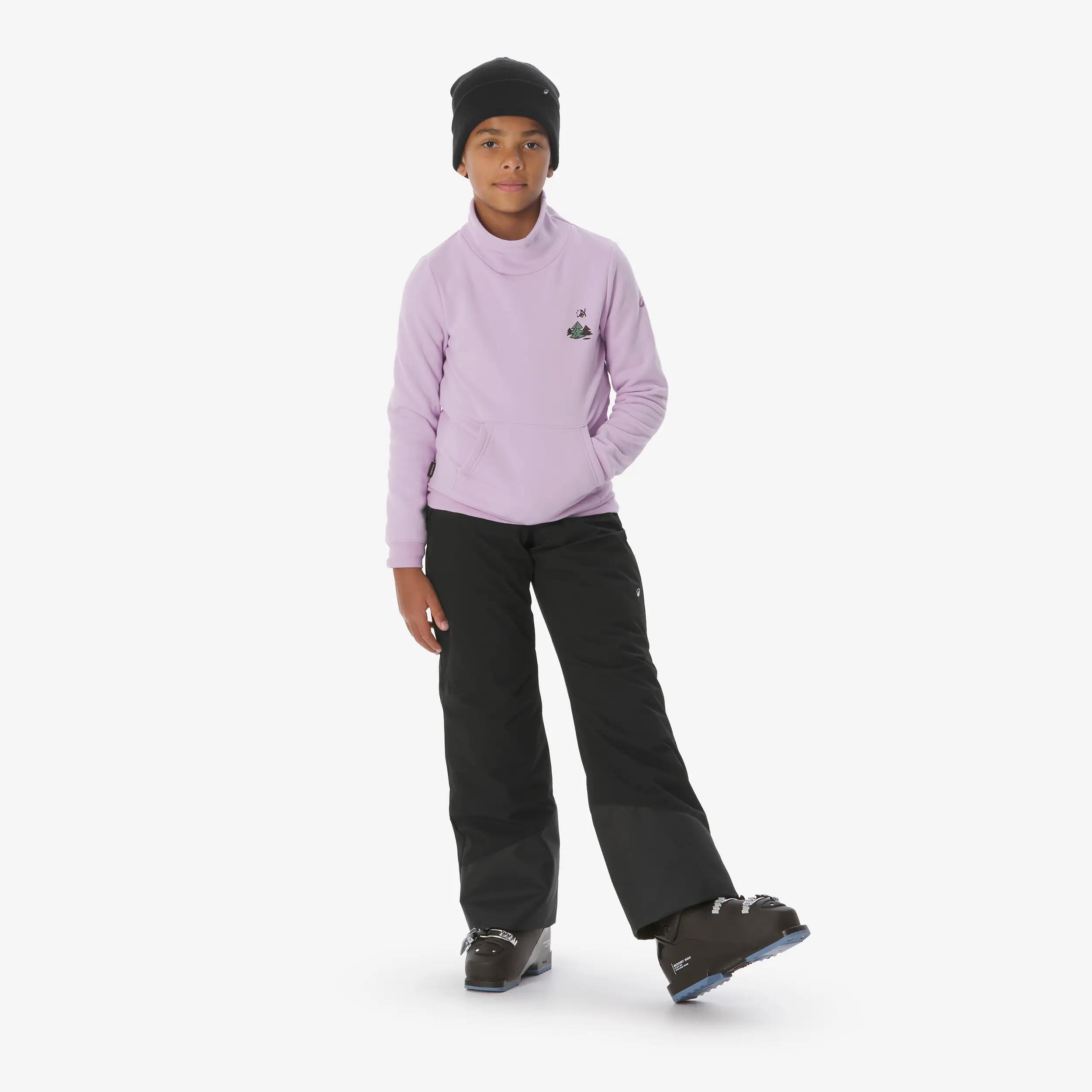 Felpa sci bambino MID 100 viola 9/24