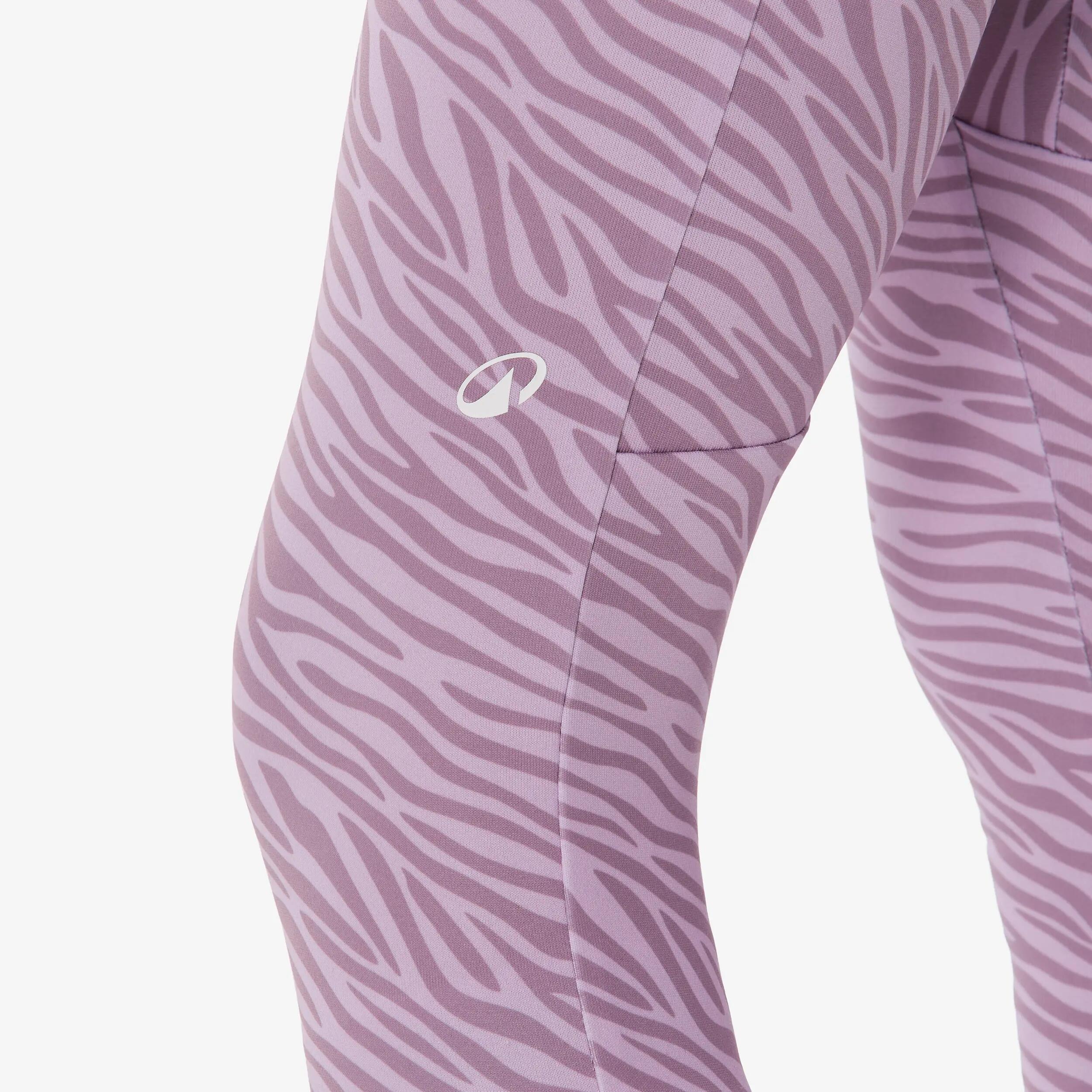 Malles tèrmiques d'esquí nens 4-14 anys BL 500 violeta estampat zebra  4/5