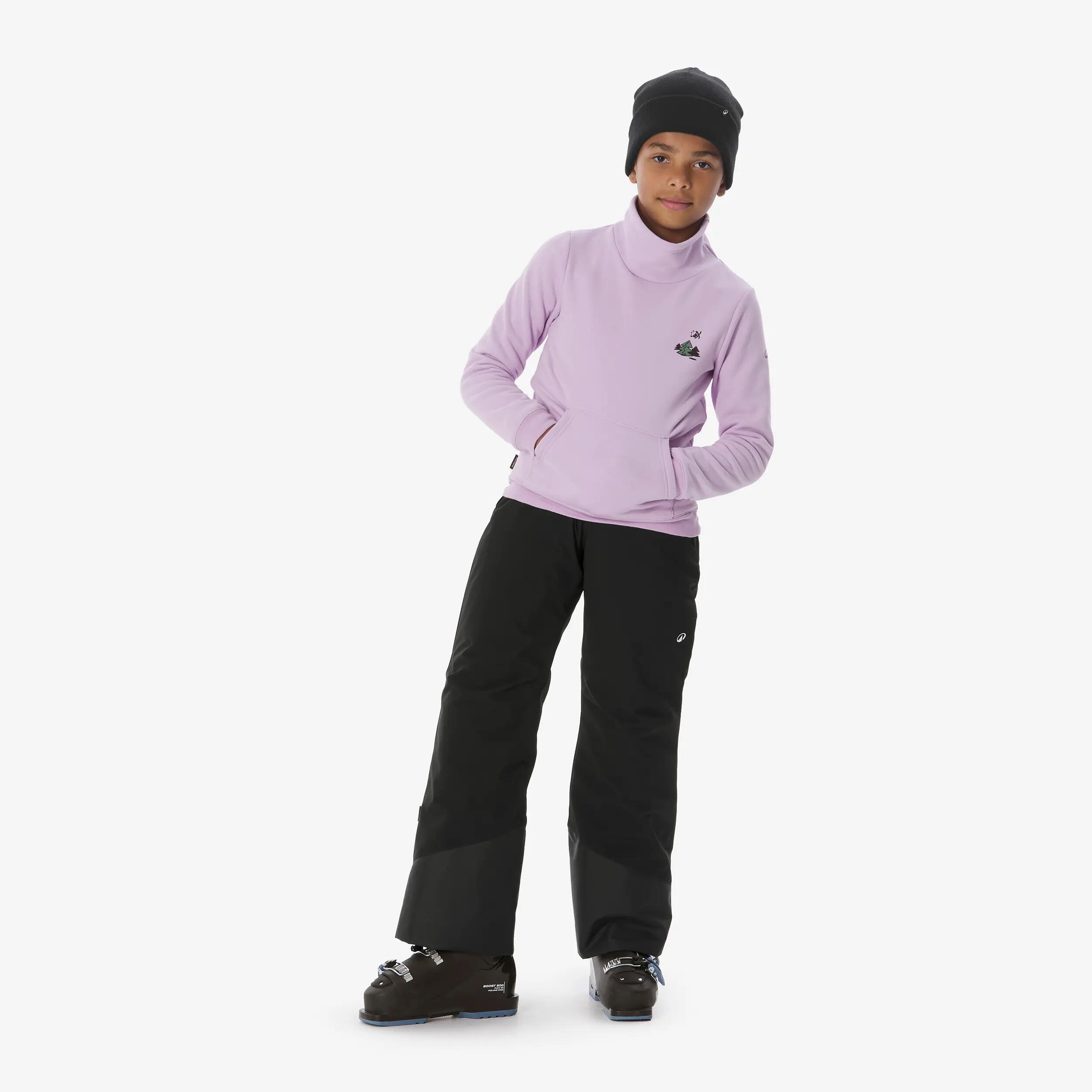 Felpa sci bambino MID 100 viola 12/24