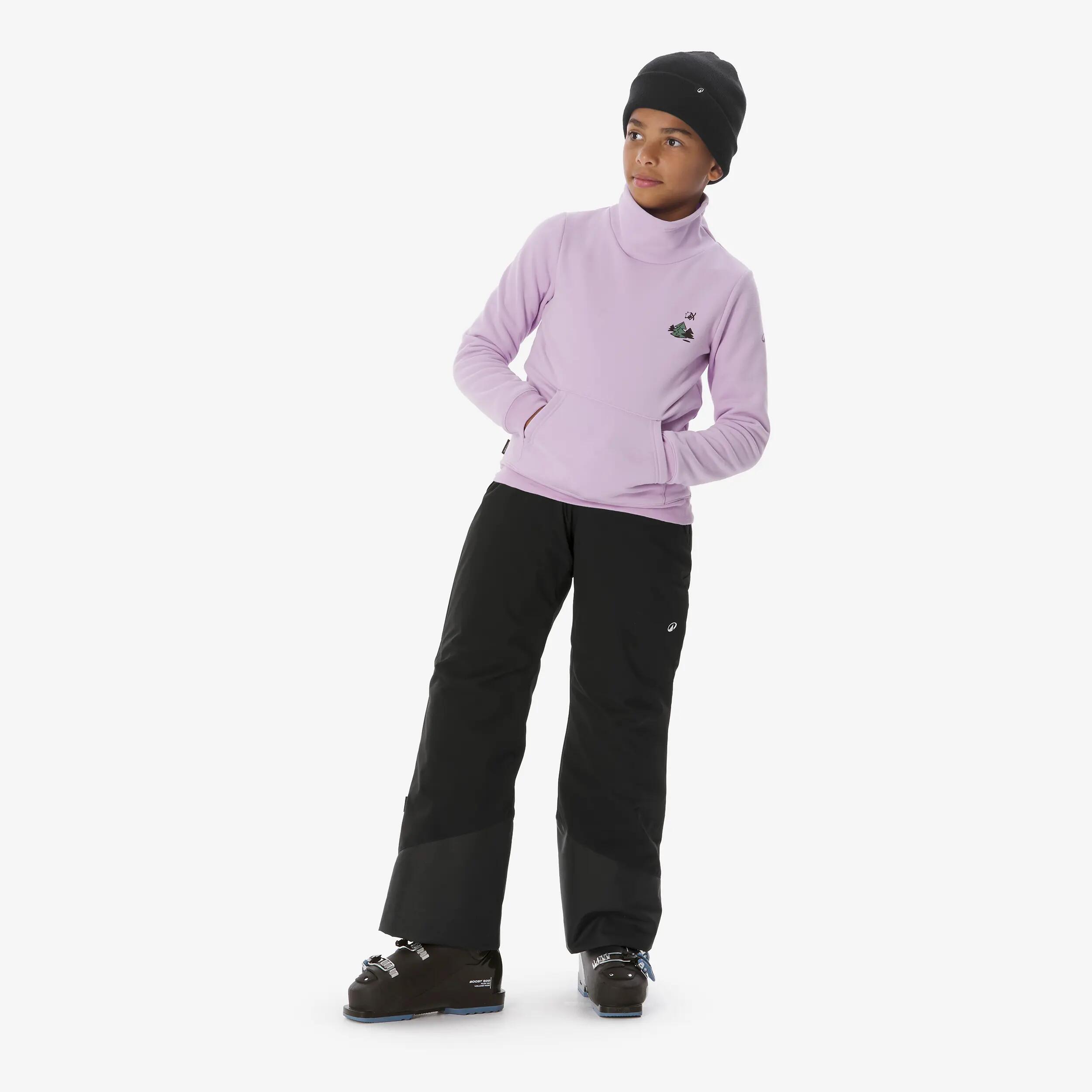 Felpa sci bambino MID 100 viola 11/24