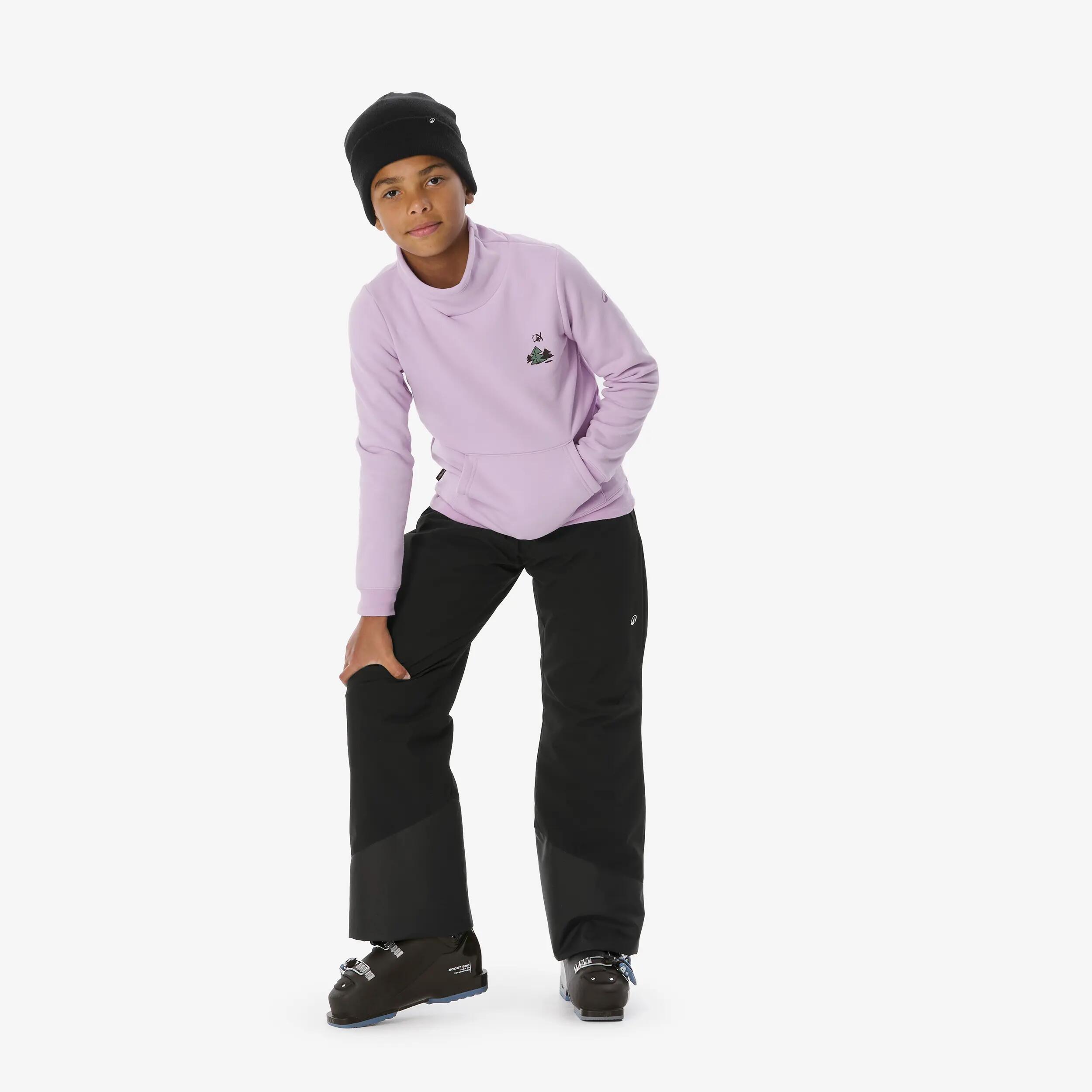 Felpa sci bambino MID 100 viola 13/24