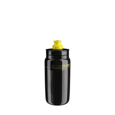 Borraccia ciclismo Elite Fly Maglia Gialla colore nero