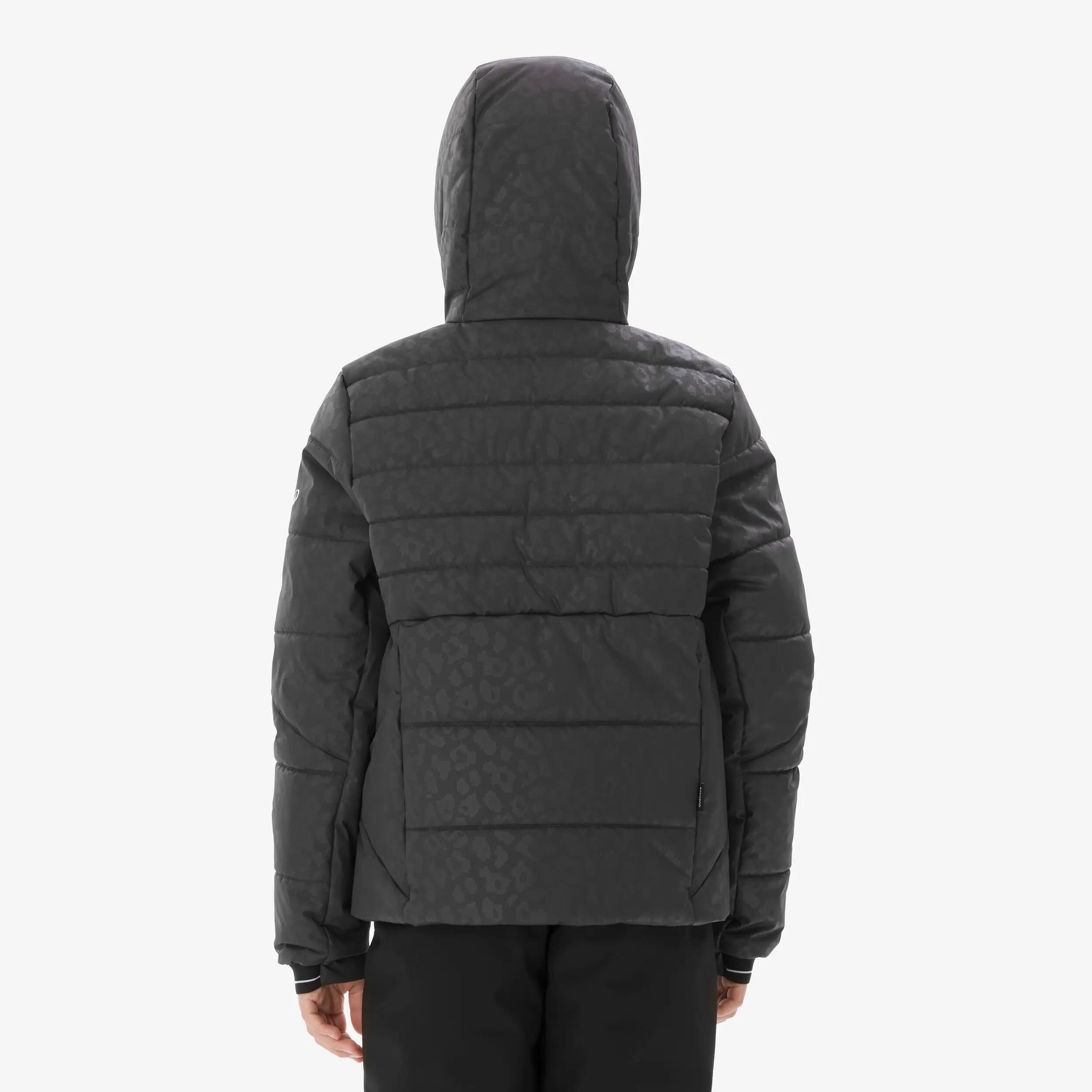Kids’ Warm Padded Ski Jacket, 100 Age 6-14 7/12
