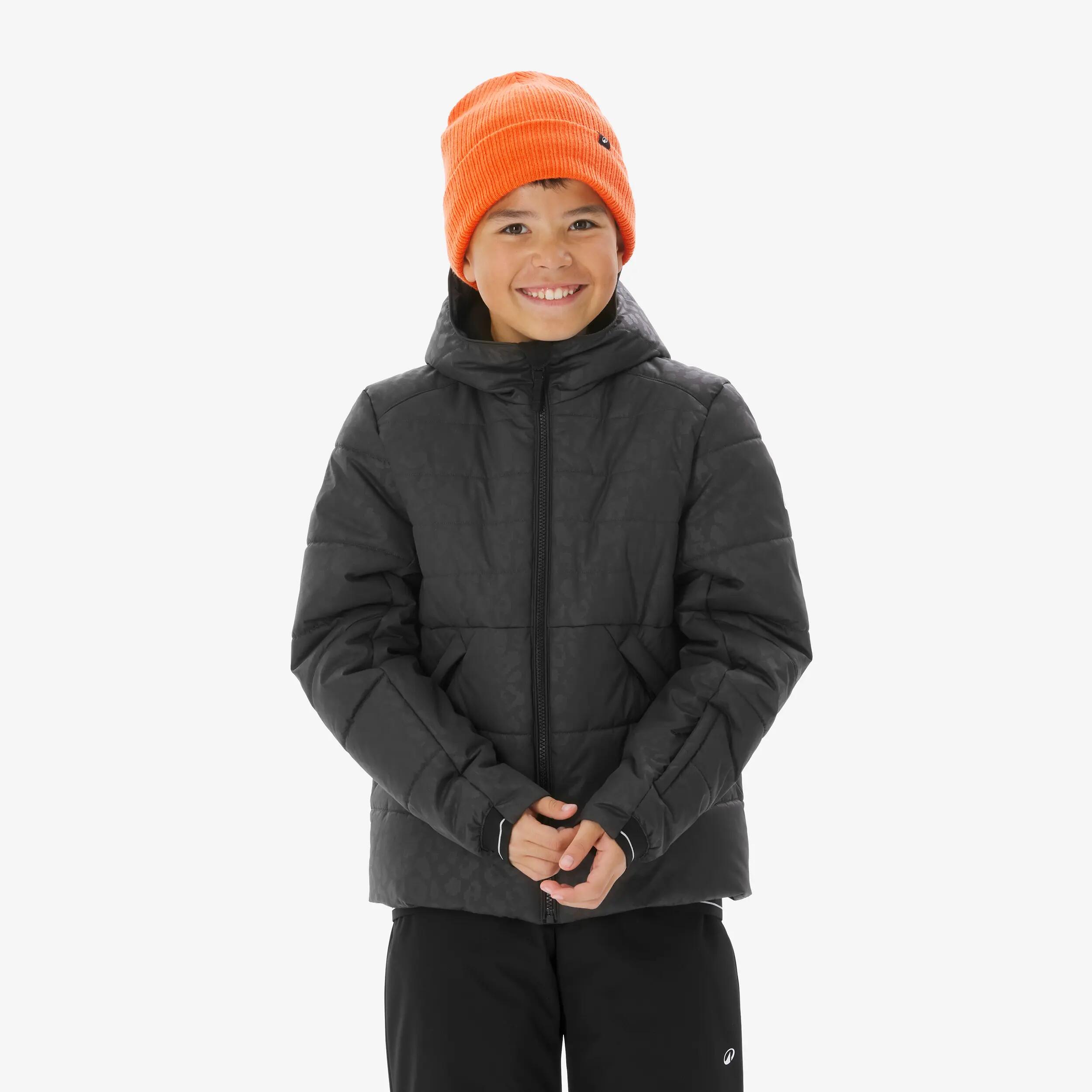 Kids’ Warm Padded Ski Jacket, 100 Age 6-14 4/12