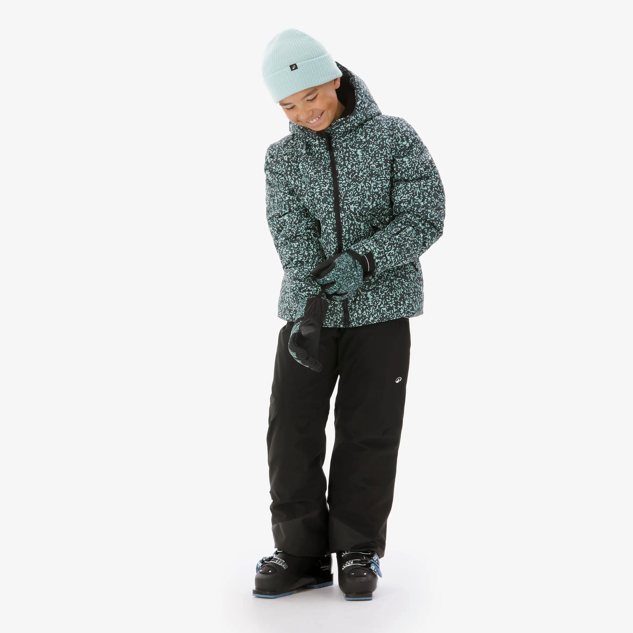 Kids’ Warm Padded Ski Jacket, 100 Age 6–14 2/9